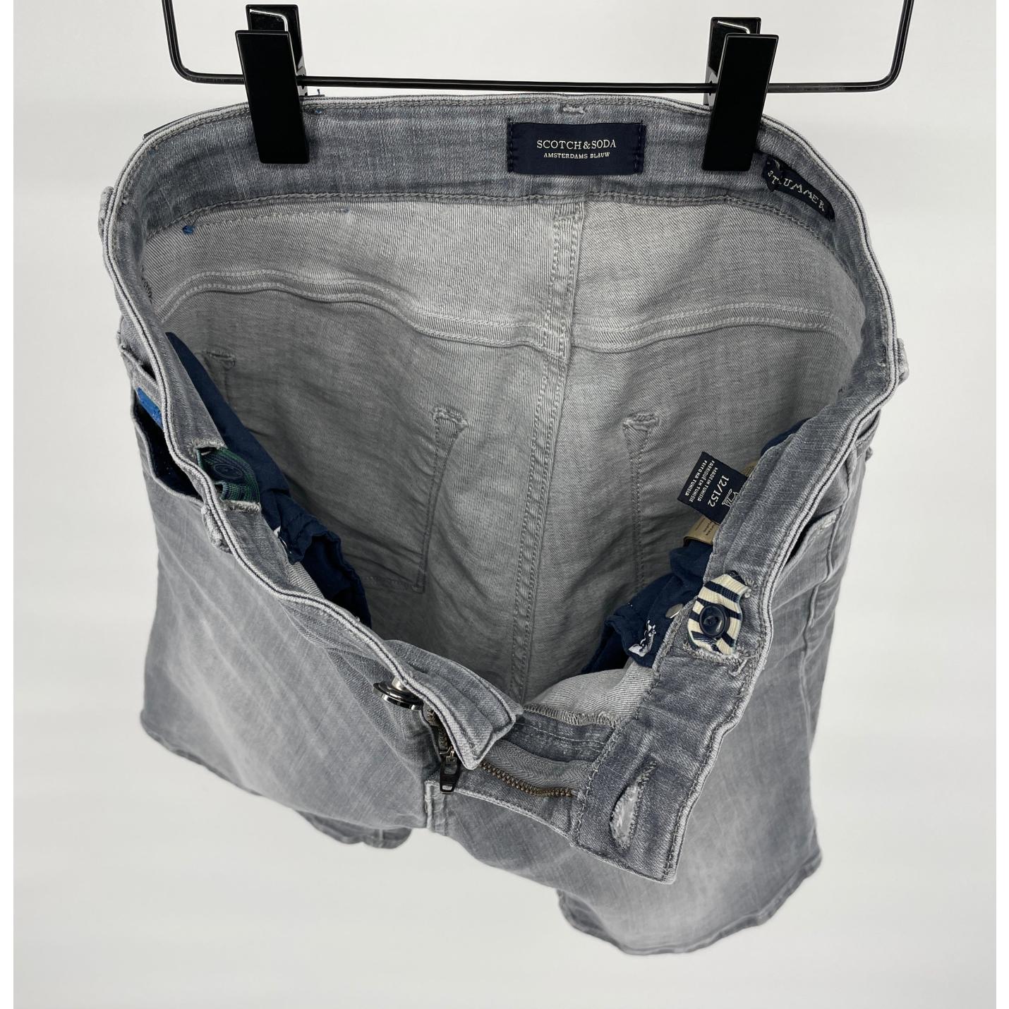Korte Broek Grijs Denim Maat 152; Afbeelding: 5