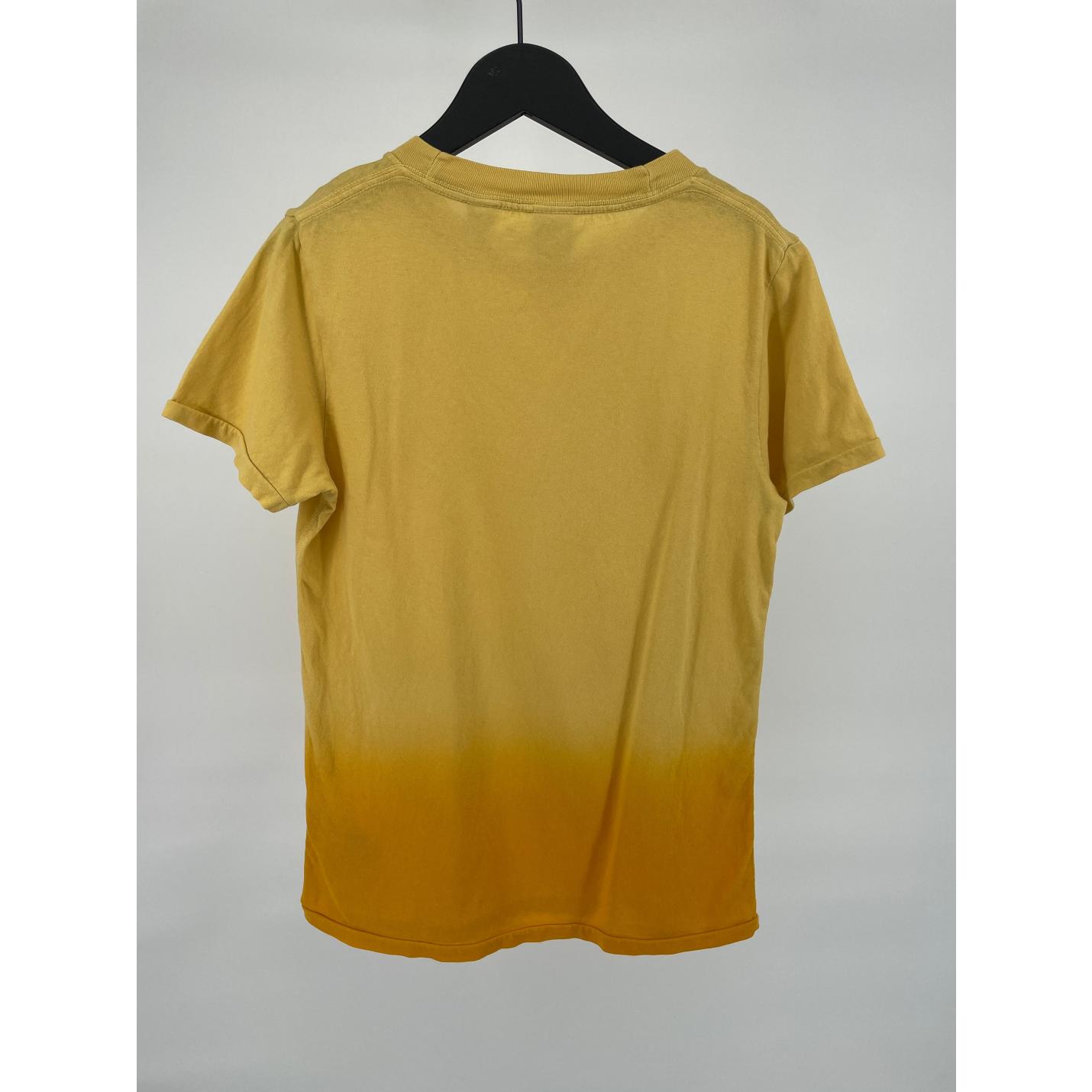T-shirt Geel Dip Dye Oranje Maat 140; Afbeelding: 2