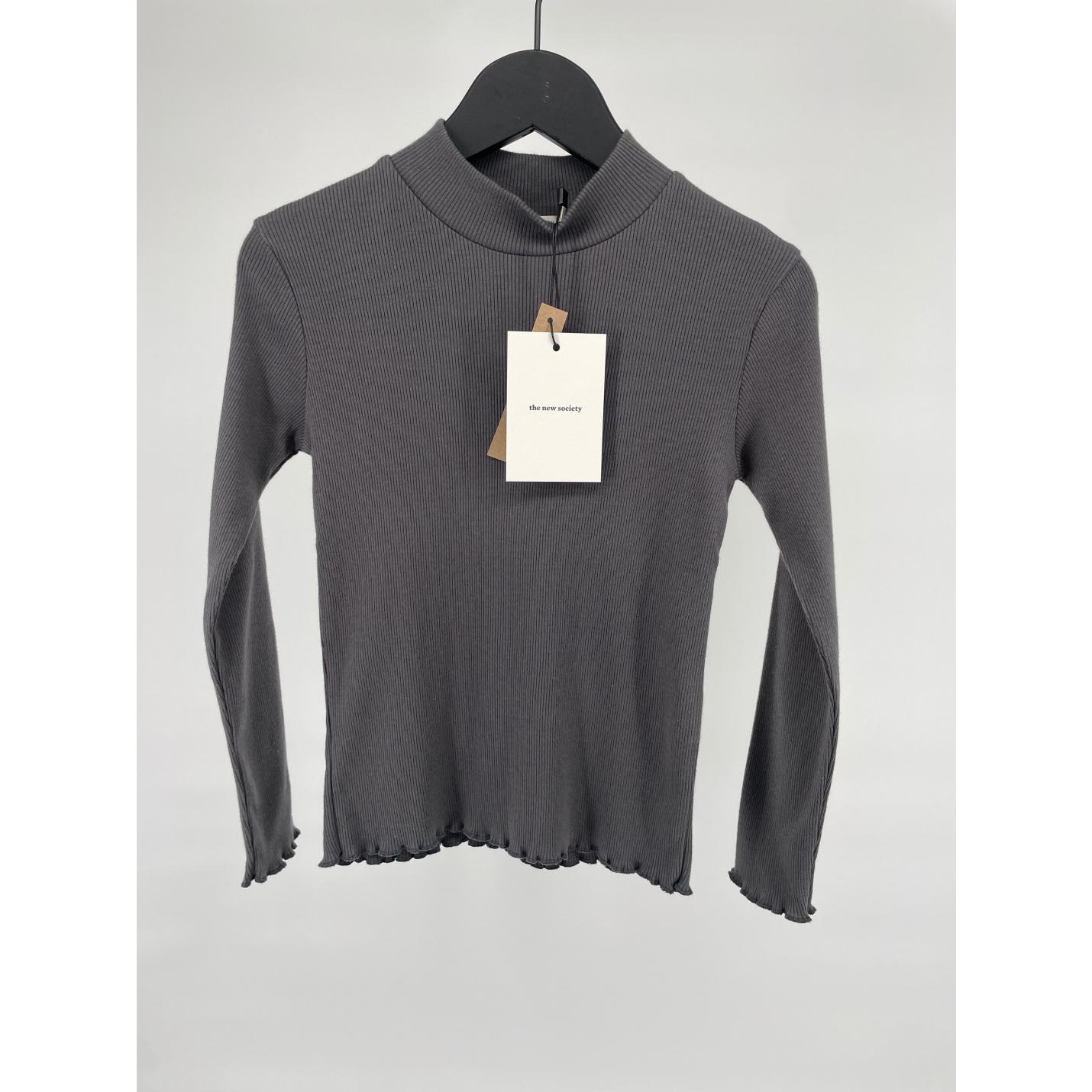 Longsleeve Rib Grijs Maat 128