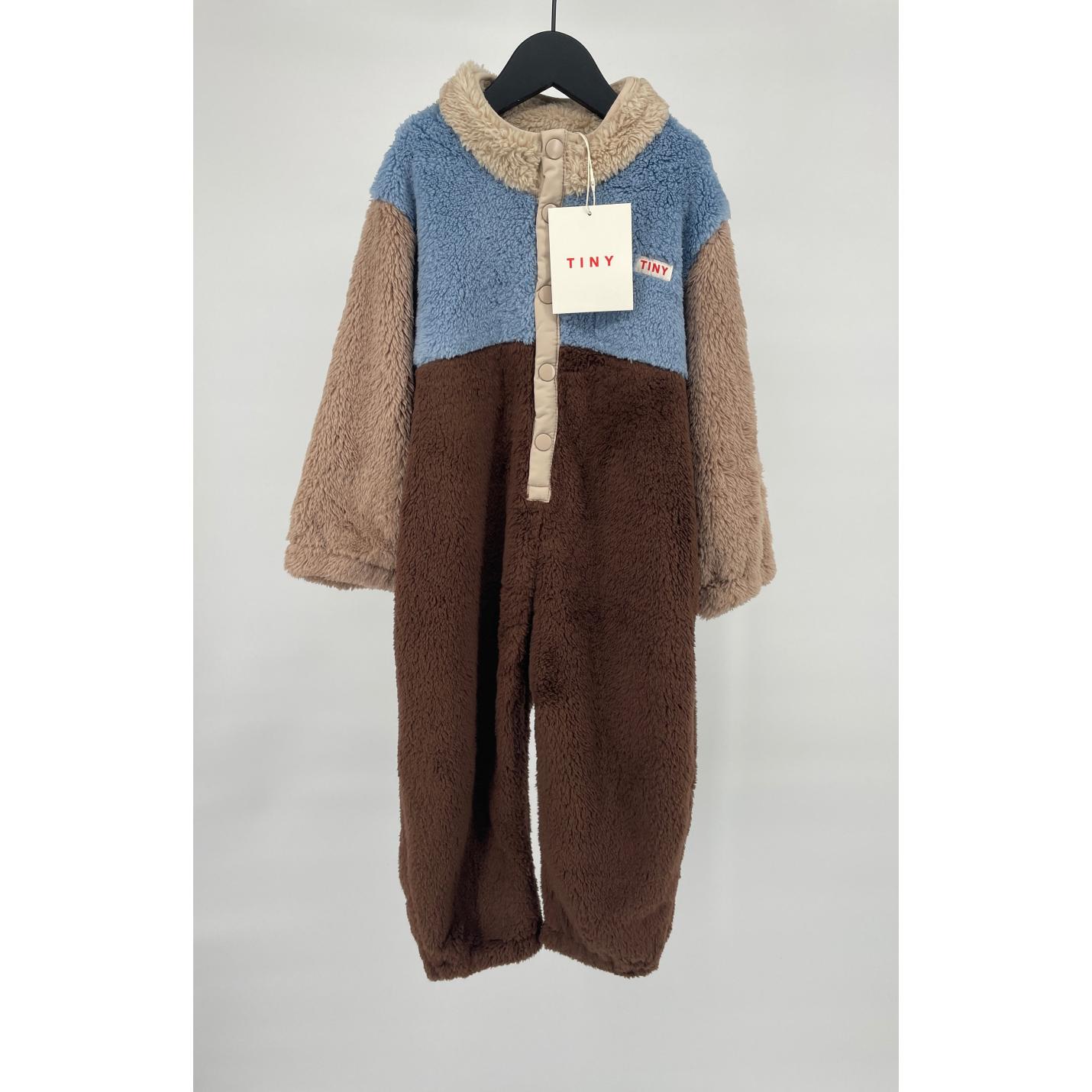 One Piece Bruin Lichtblauw Maat 104