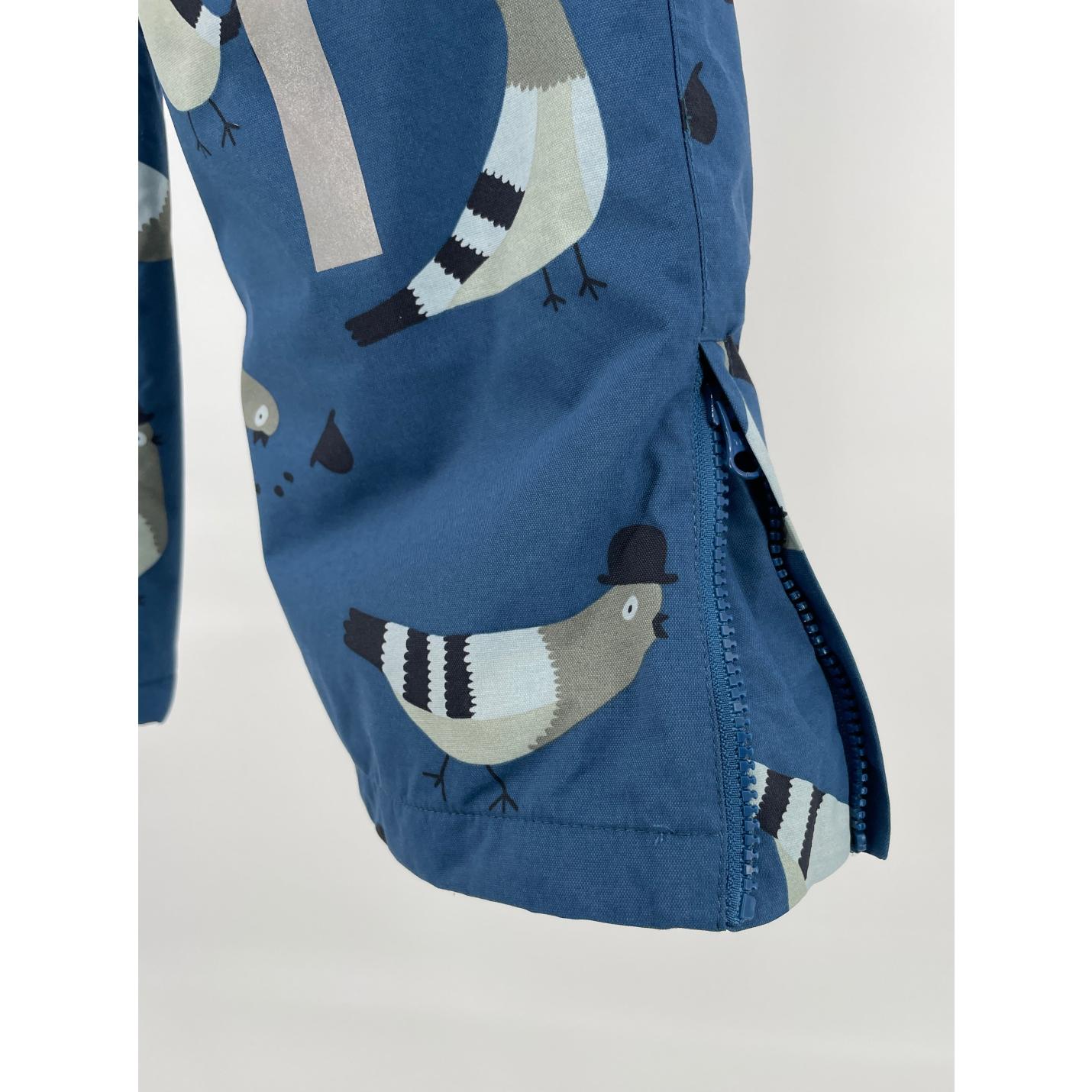 Sneeuwbroek Blauw Duiven Maat 140; Afbeelding: 4