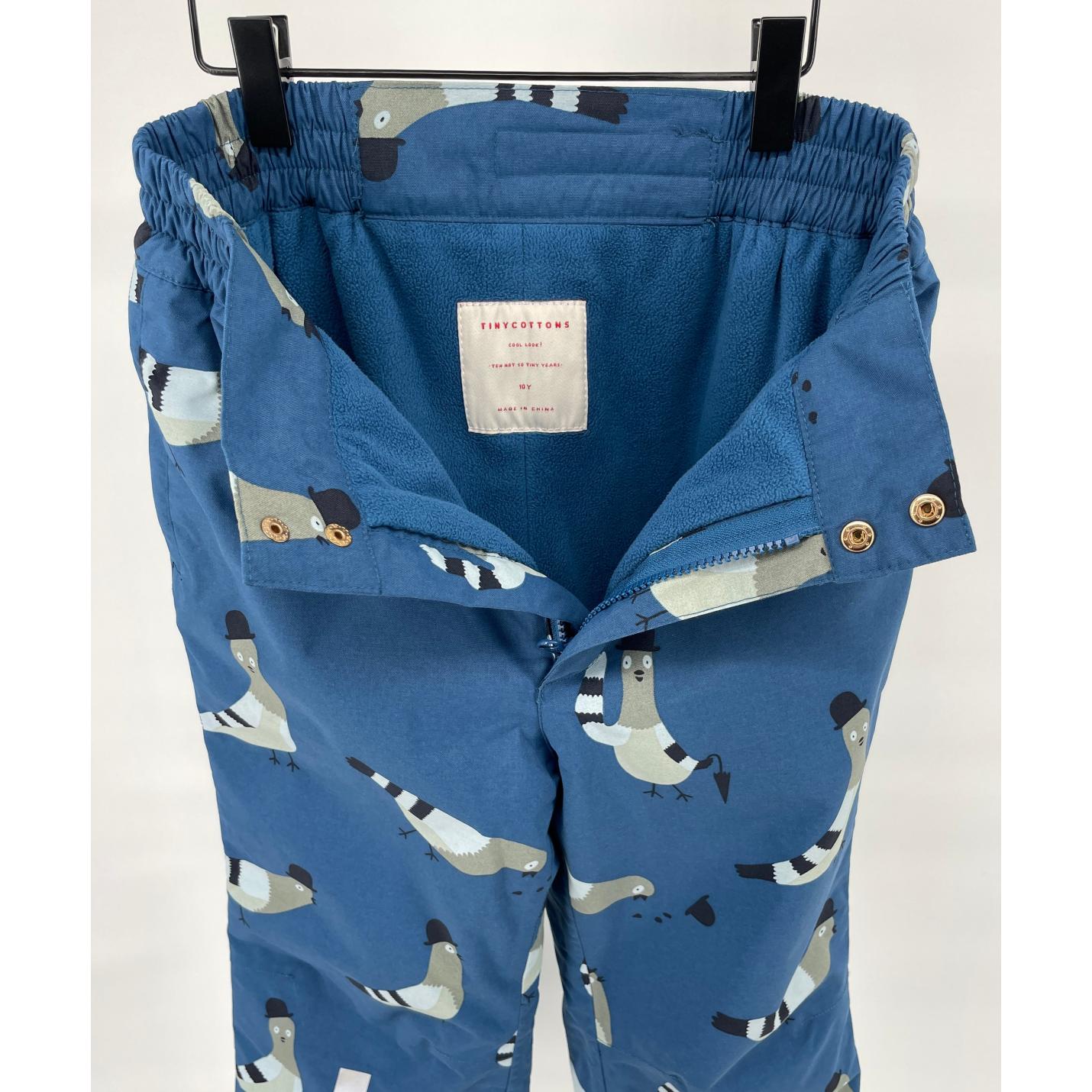 Sneeuwbroek Blauw Duiven Maat 140; Afbeelding: 6