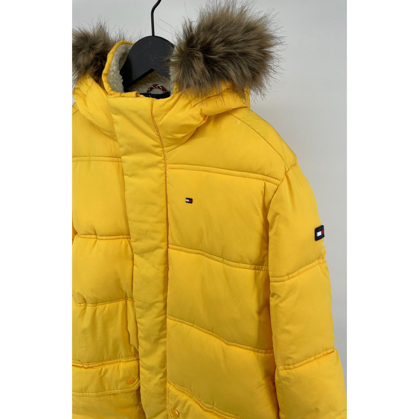 Parka Winterjas Geel Maat 140; Afbeelding: 4