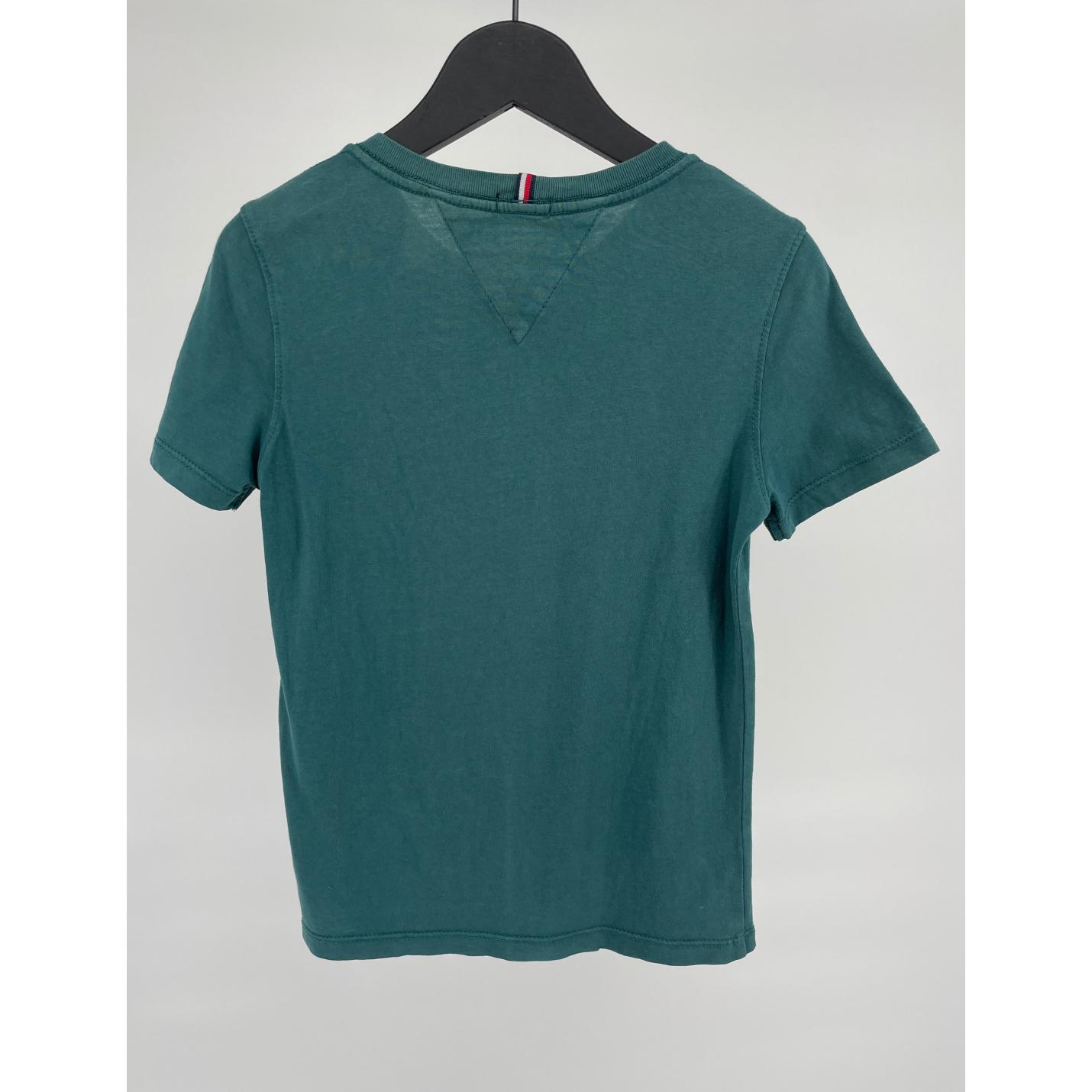 T-shirt Donkergroen Maat 140; Afbeelding: 2