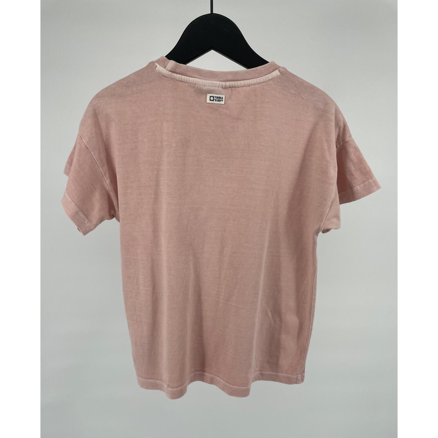 T-shirt Roze met IJsje Maat 134 / 140; Afbeelding: 2