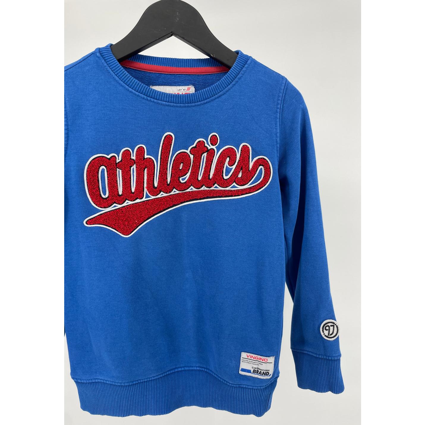 Trui Blauw Athletics Maat 116; Afbeelding: 3