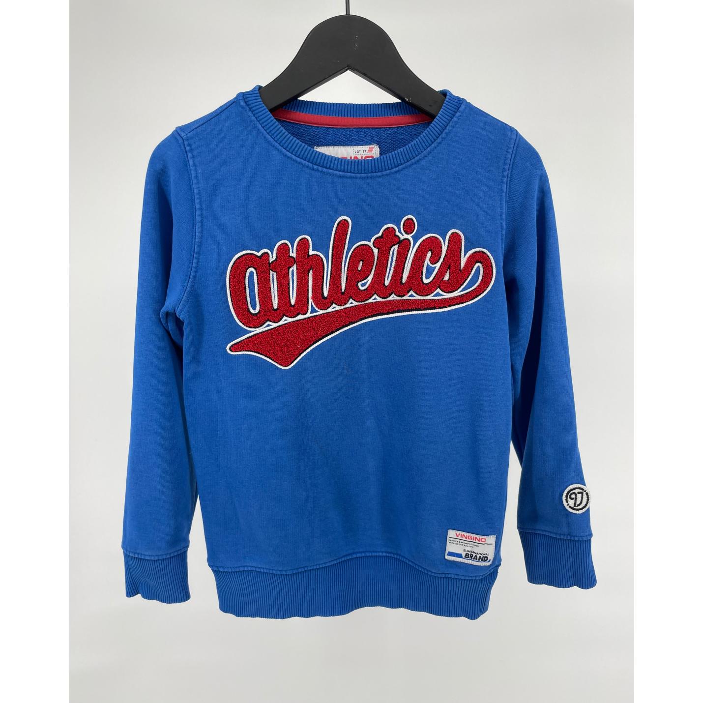 Trui Blauw Athletics Maat 116