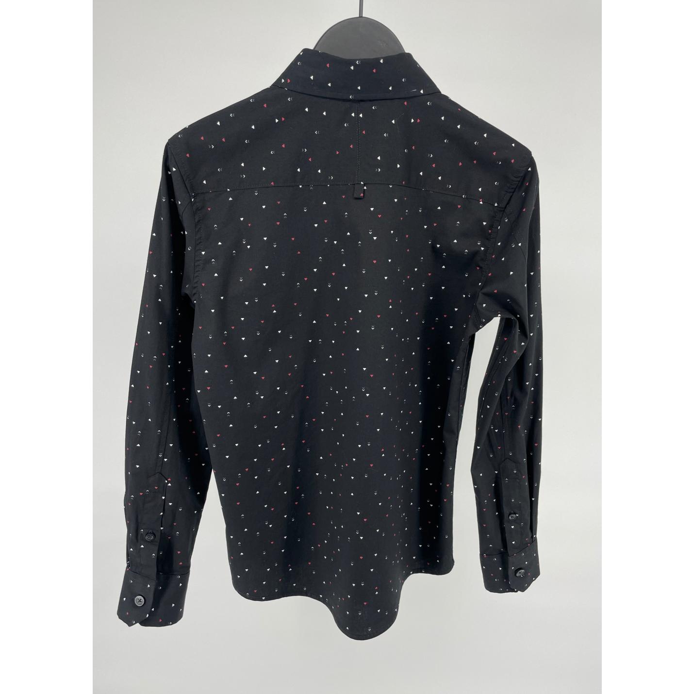 WE Overhemd Donkerblauw met Print Maat 134 / 140; Afbeelding: 2