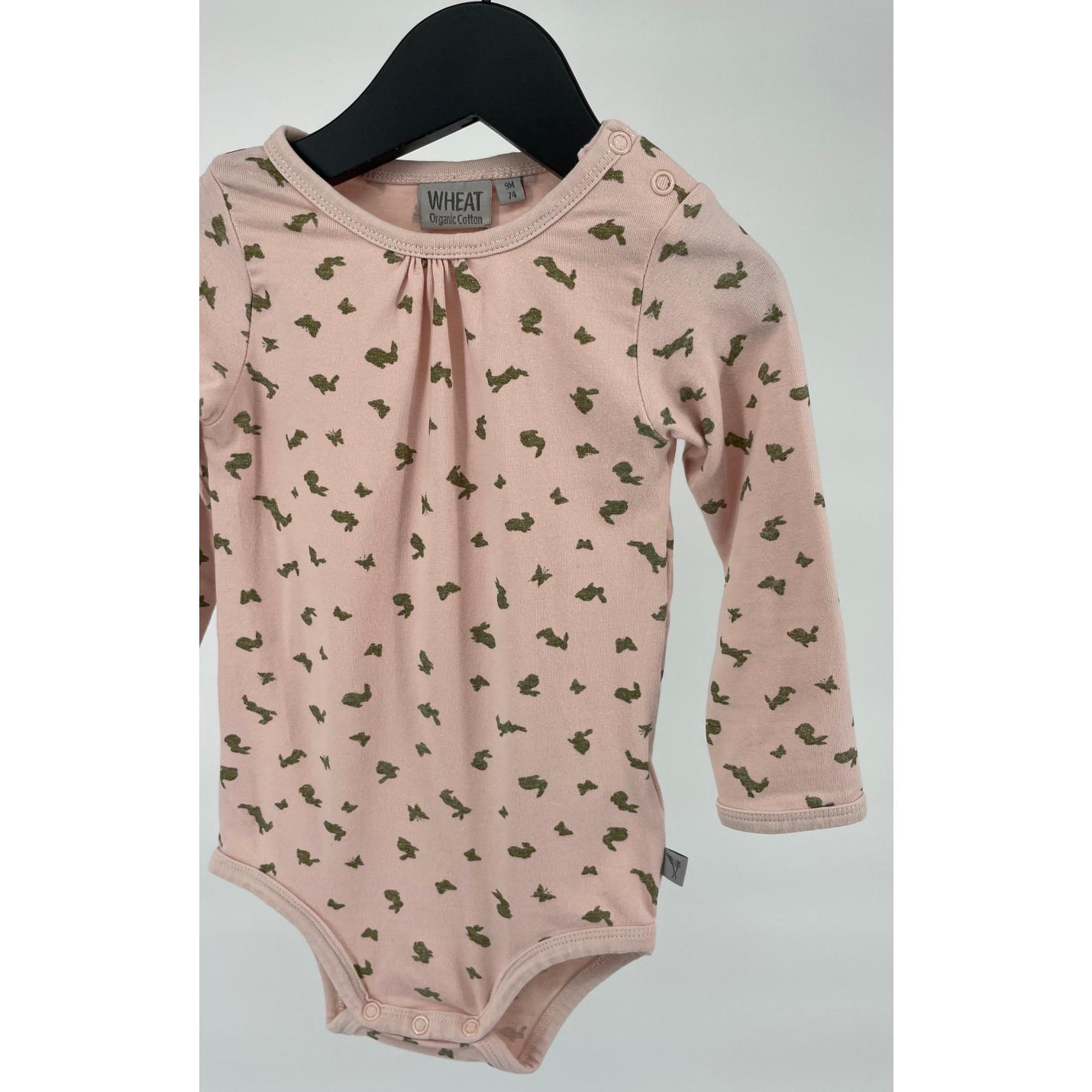Romper Roze met Gouden Glitter Print Maat 74; Afbeelding: 3