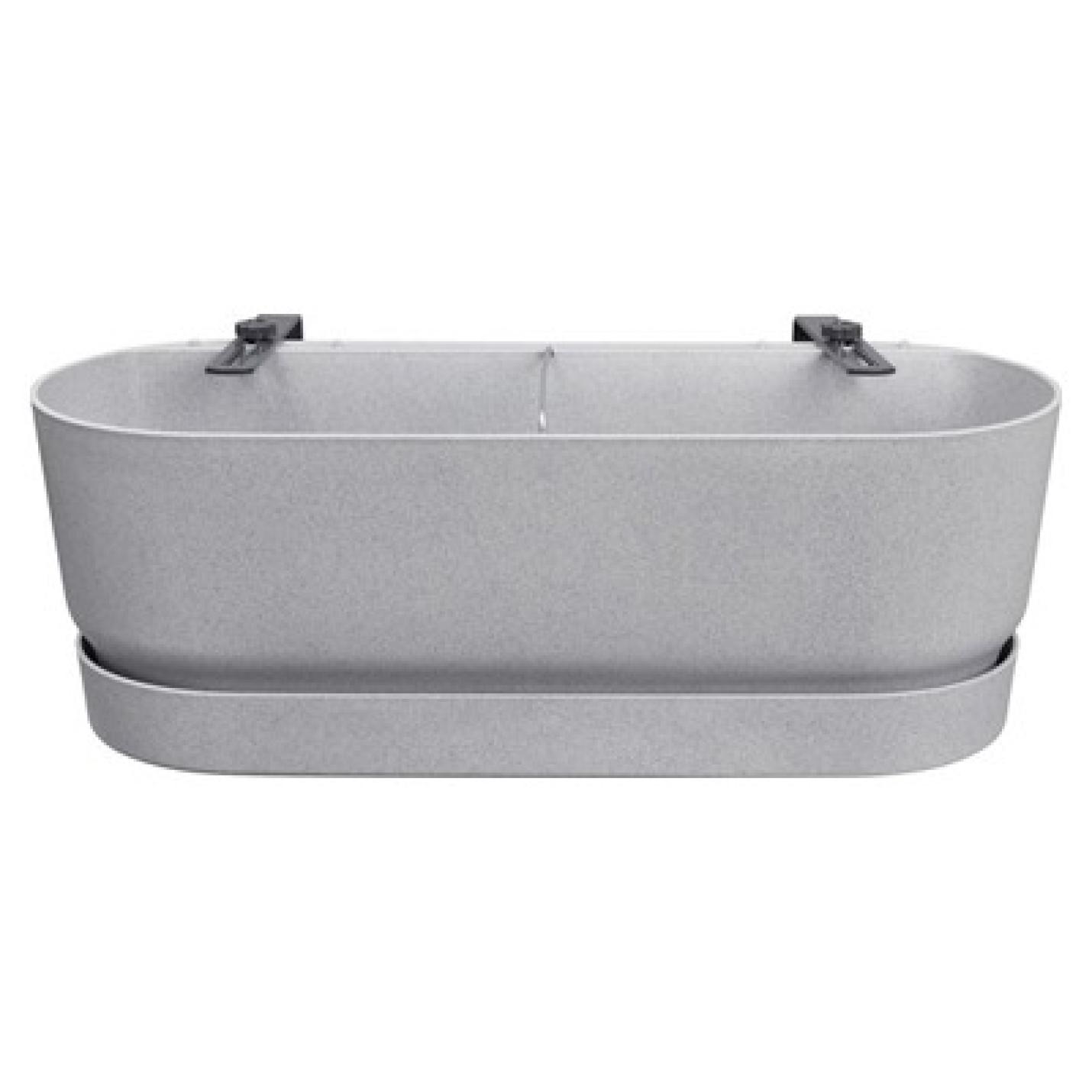 Elho Greenville easy balcony 52 cm - Concrete
