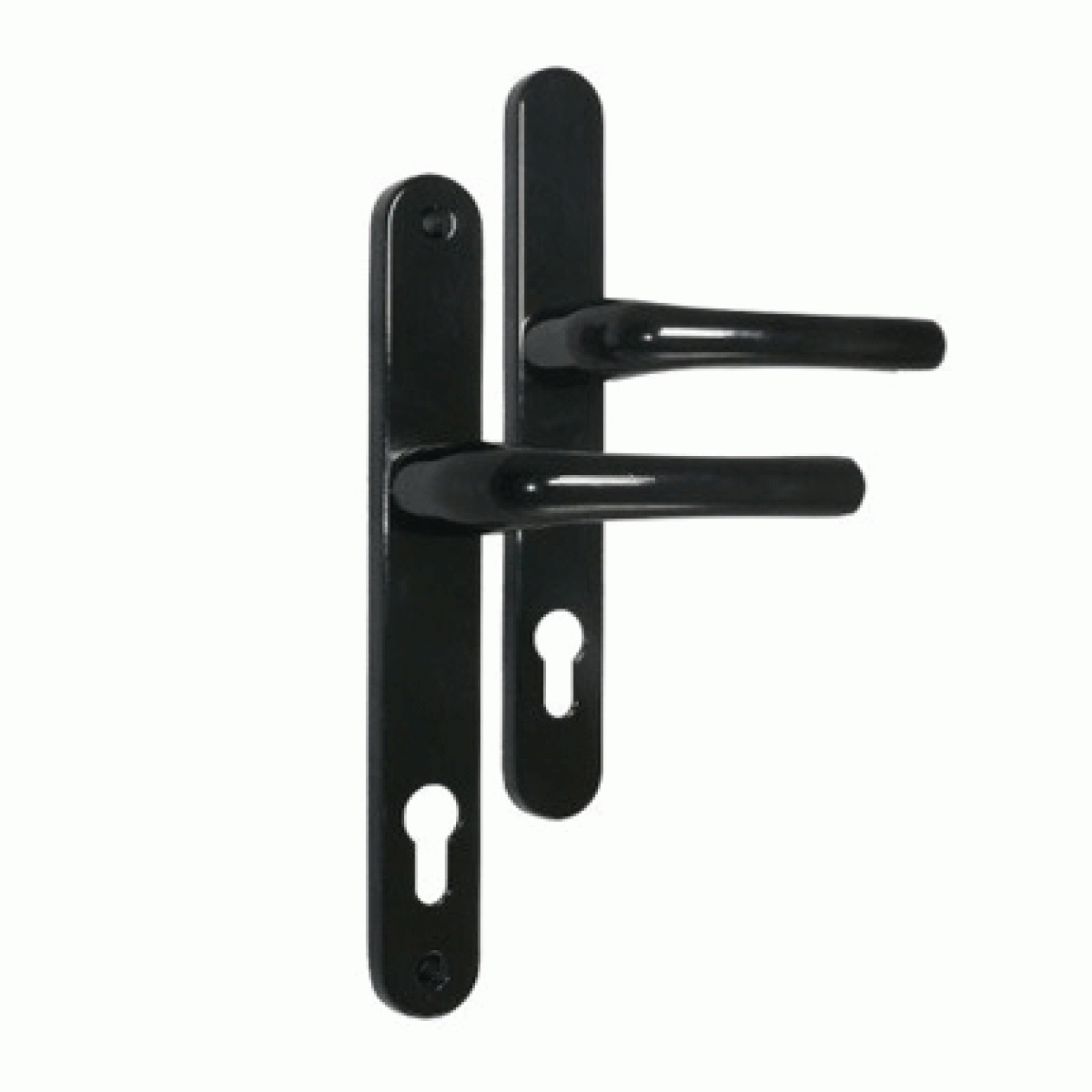 Ellbee Eurolock Deurklink voor UPVC-deuren Zwart