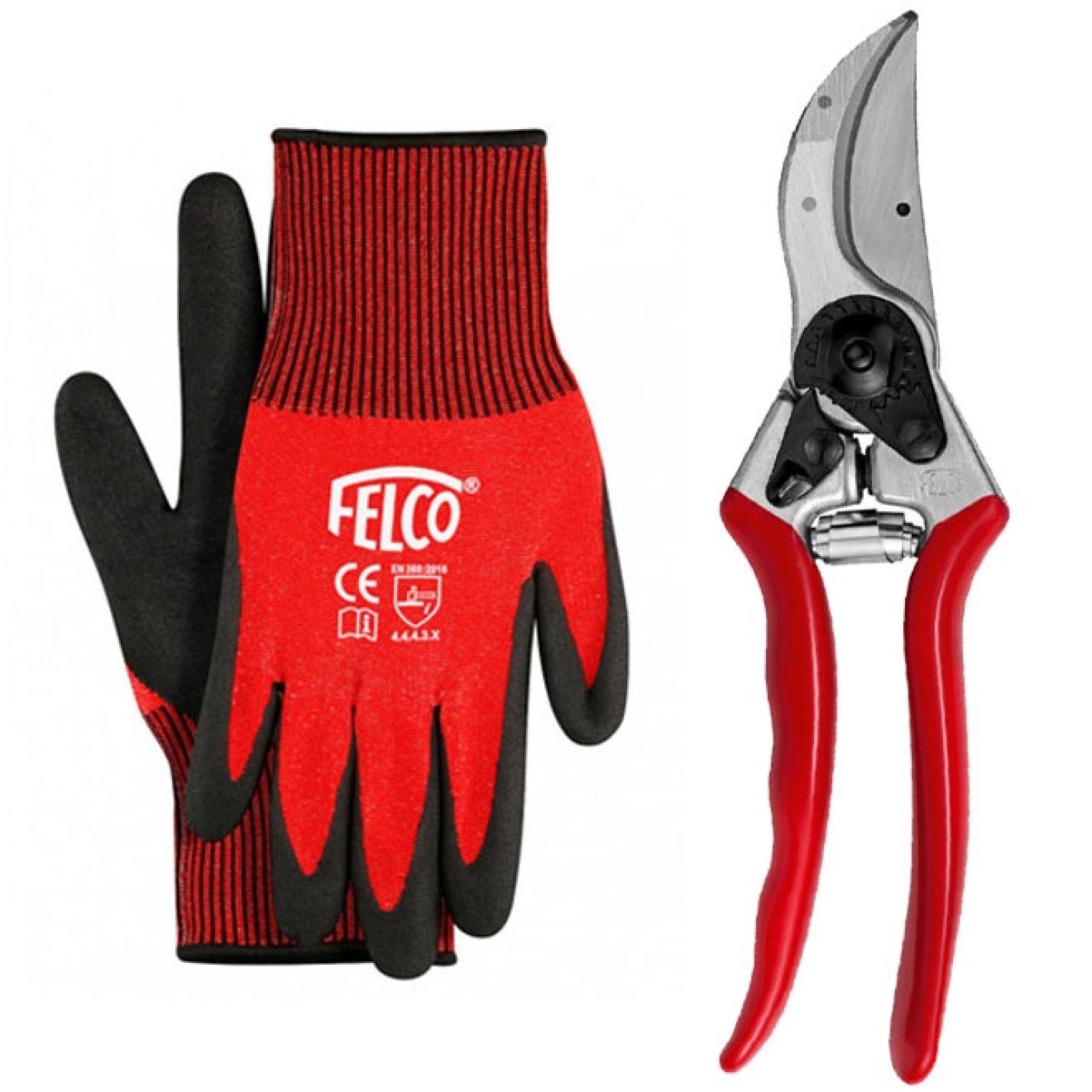 Cadeauset Felco 2 snoeischaar & Felco 701 handschoen