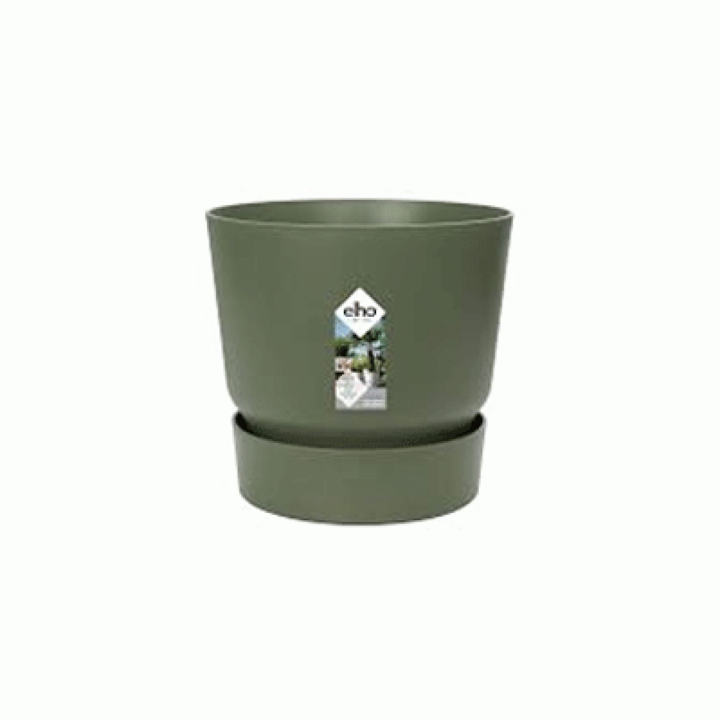 Elho Greenville rond 18cm Bladgroen