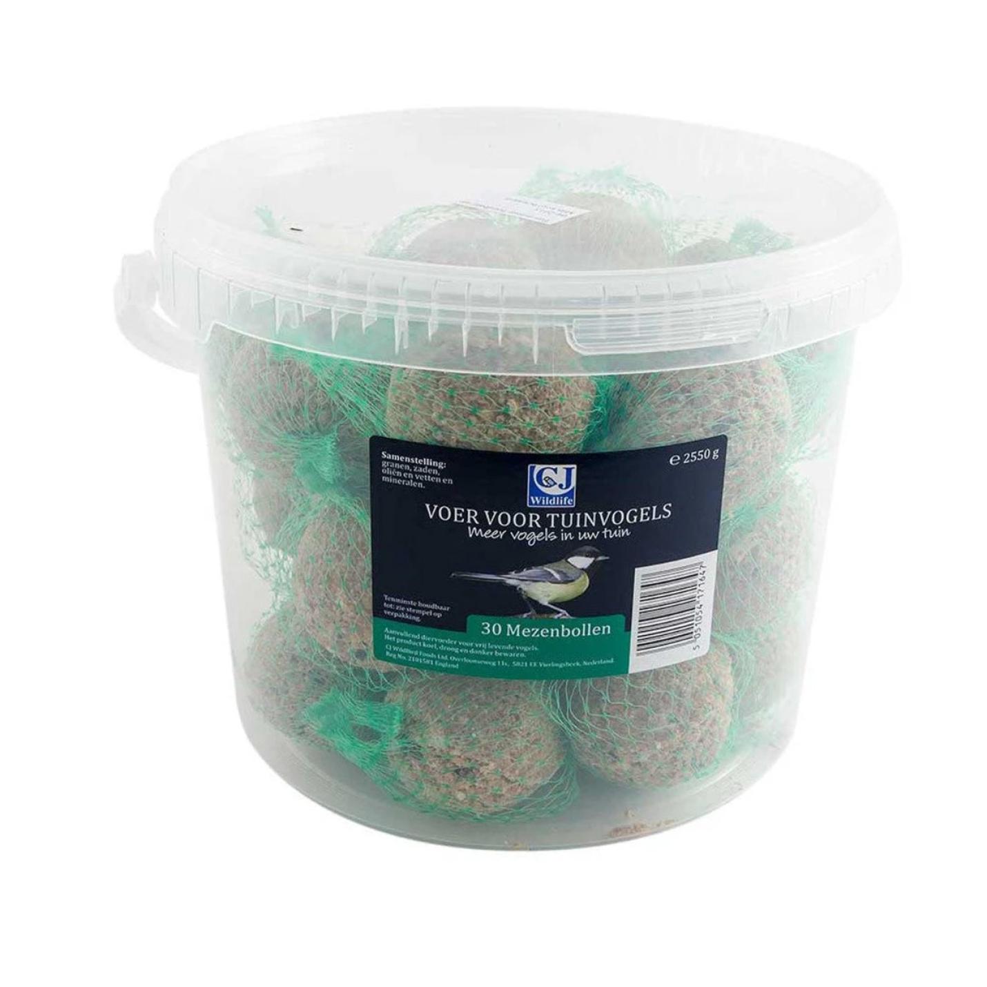 Vogelbescherming Nederland Mezenbollen in Emmer - 30 stuks (85g)