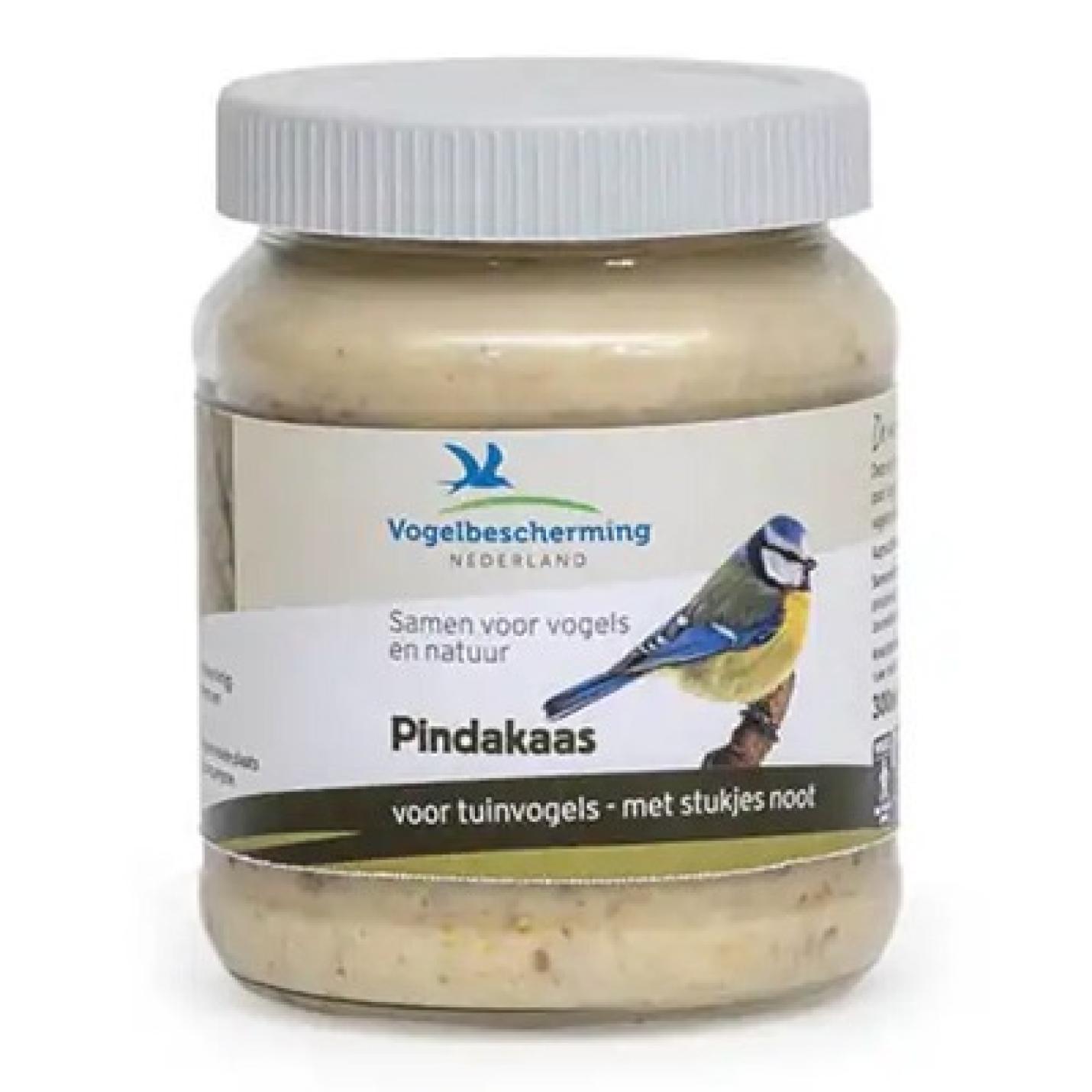 Vogelbescherming pindakaas met stukjes noot 300ml