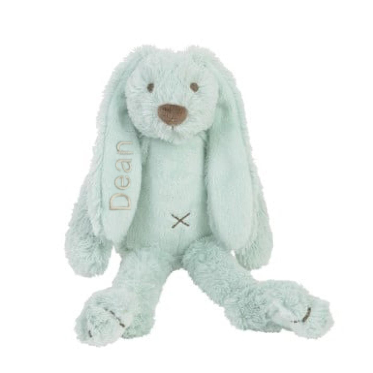 Knuffel met naam | Konijn Tiny Richie | Happy Horse - Donkergrijs; Afbeelding: 4