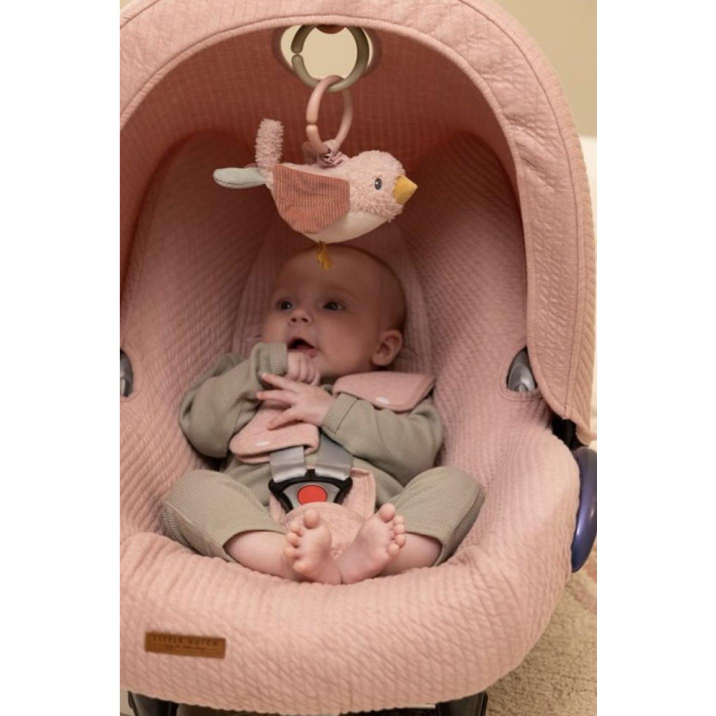 Trilfiguur vogel roze | Little Dutch; Afbeelding: 2