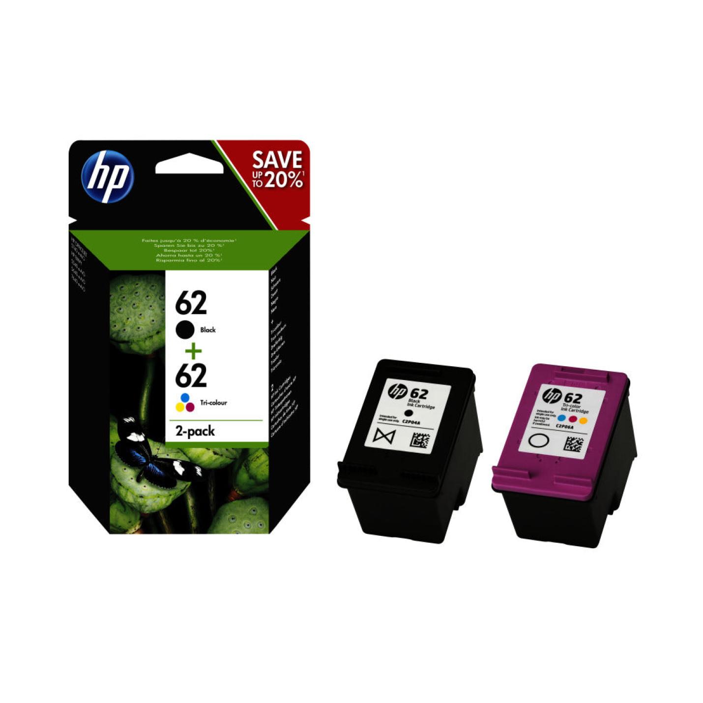 Hp 62 Zw En Kl Combipack N9J71Ae