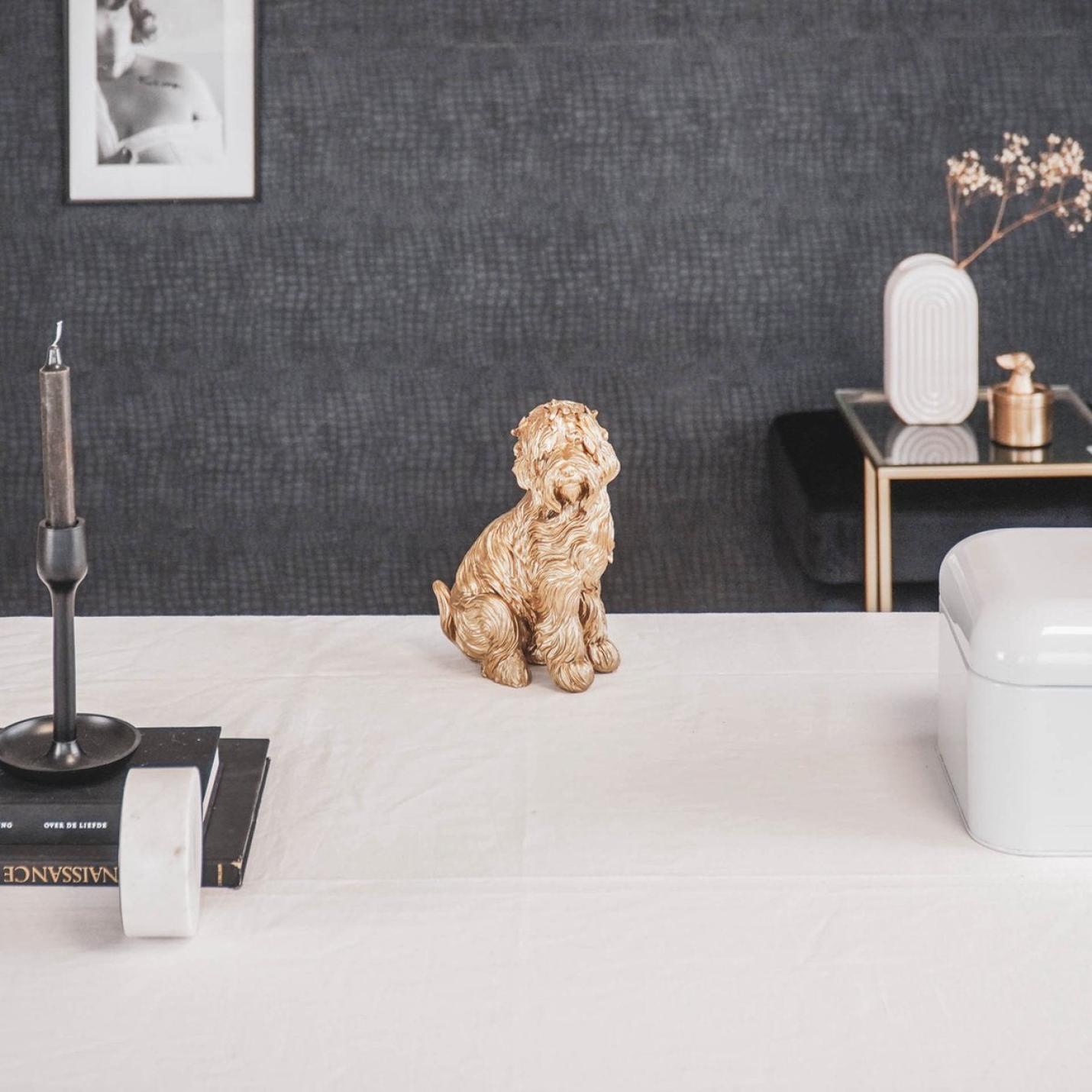 Housevitamin Labradoodle ornament Goud; Afbeelding: 2