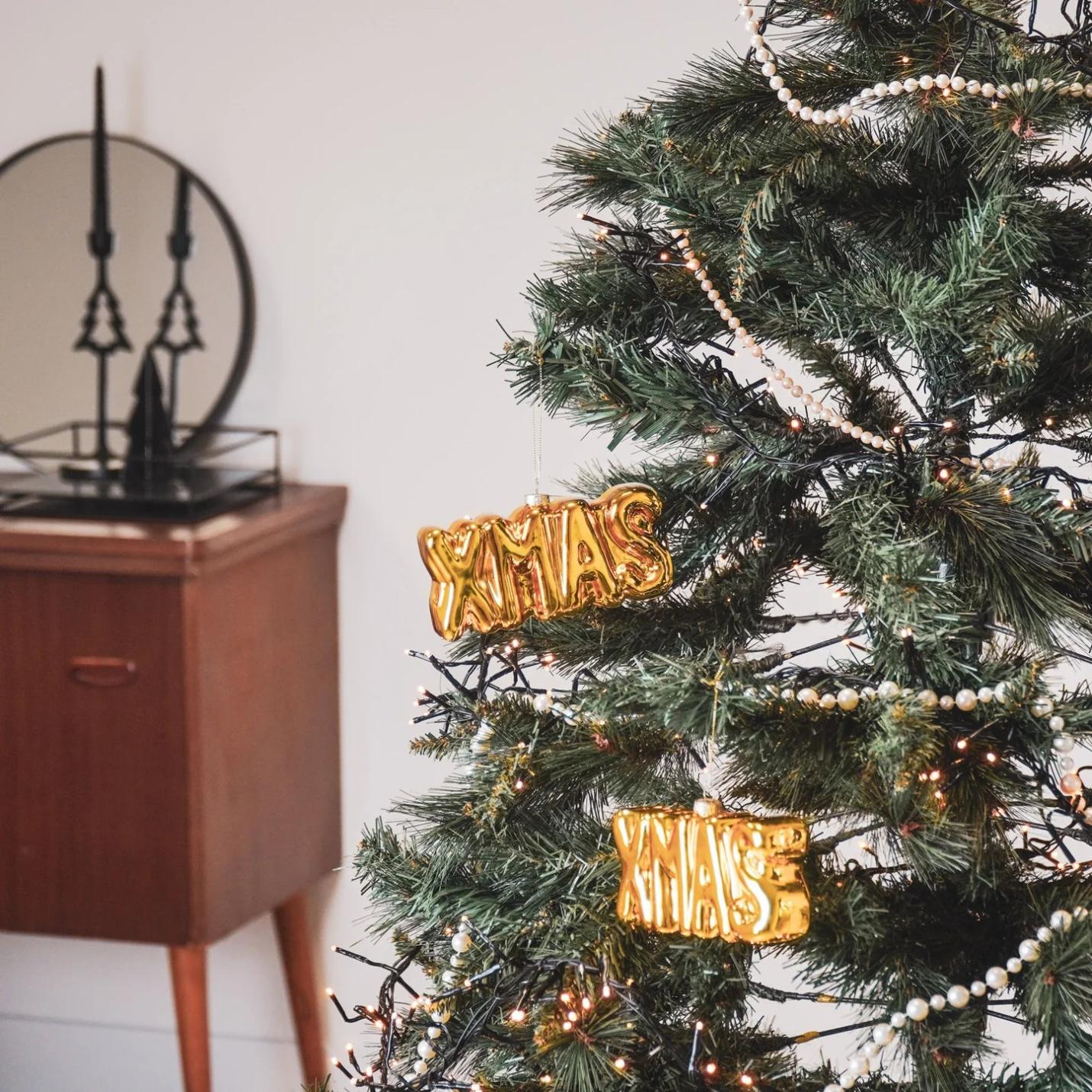 Housevitamin Kerstornament X-Mas Goud; Afbeelding: 2