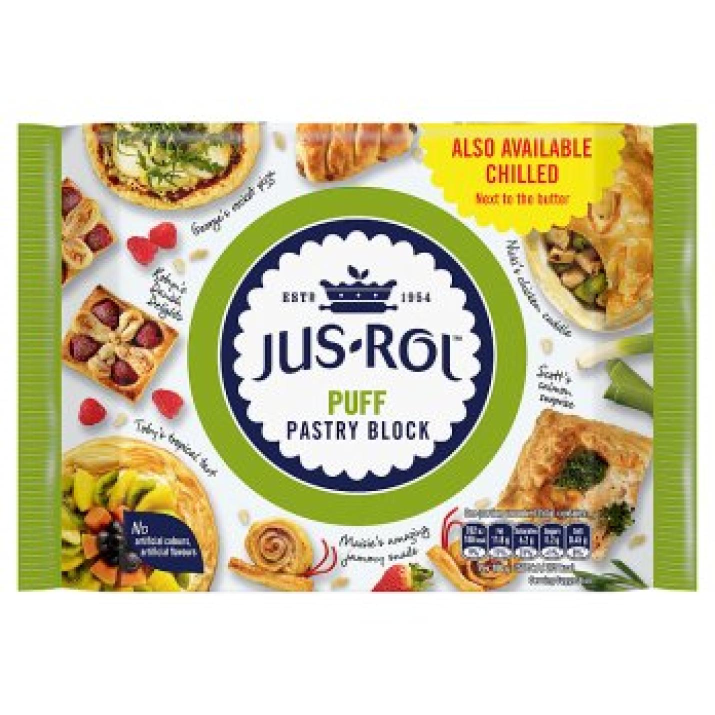 Jus-Rol Puff Pastry Block 500g; Afbeelding: 2
