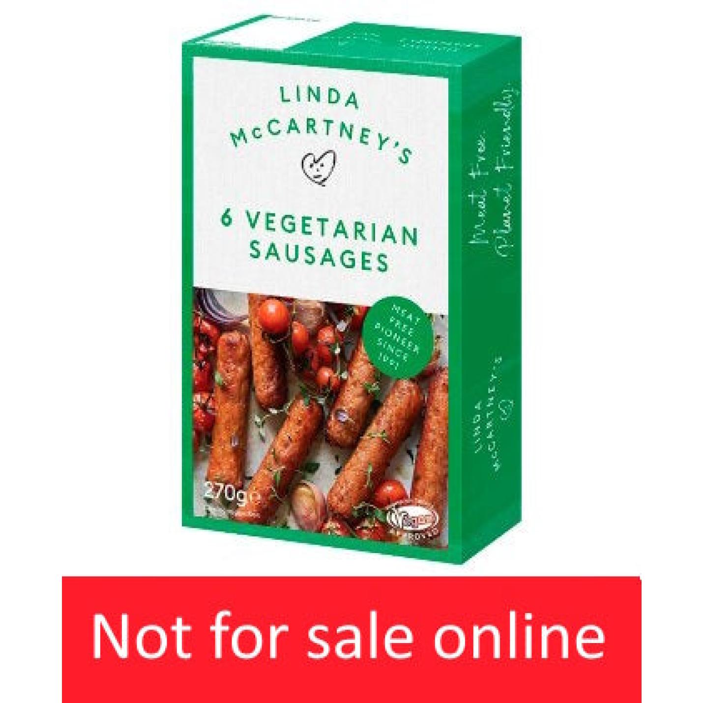 Linda McCartney's 6 Vegetarian Sausages