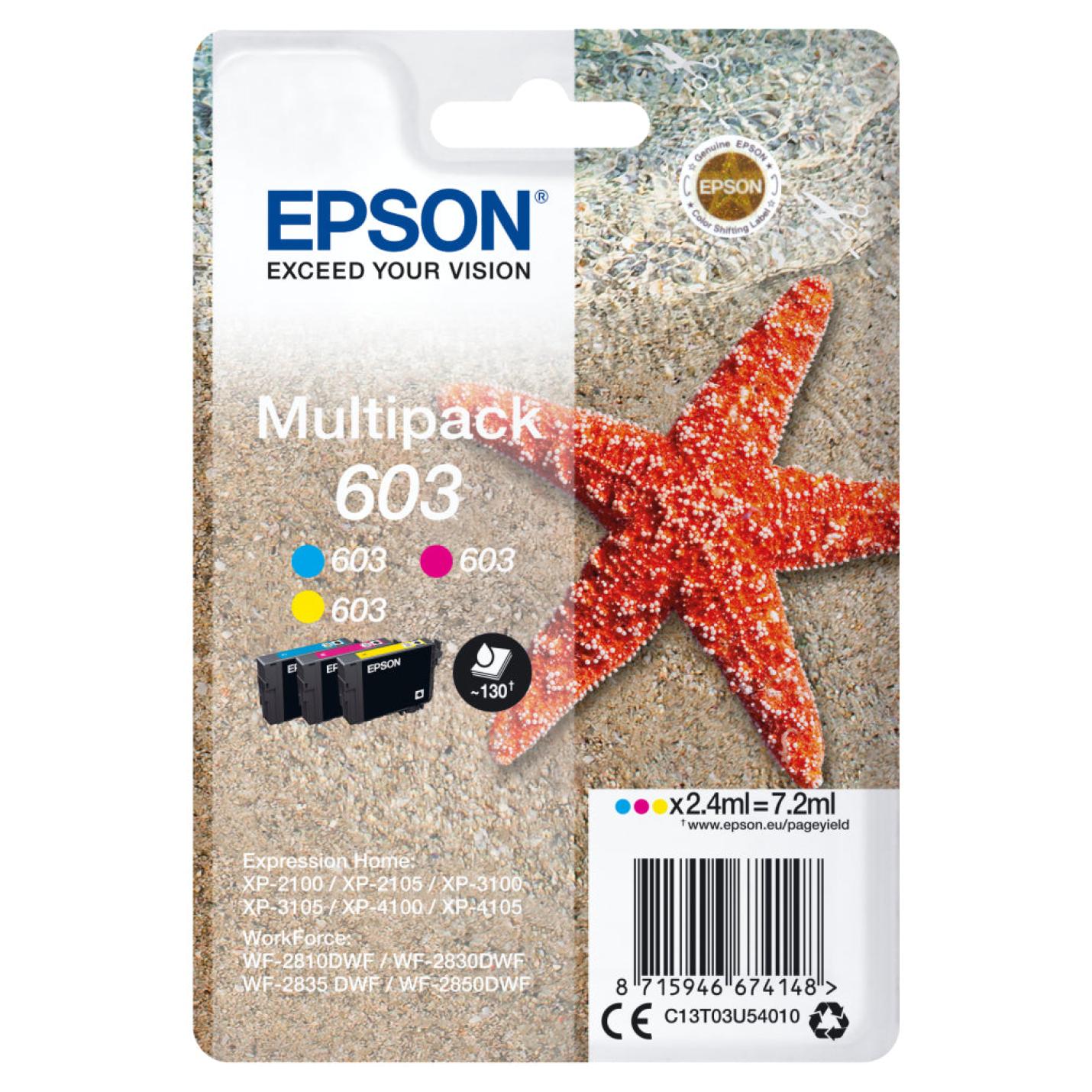 Epson 603 Colorpack Origineel (3)