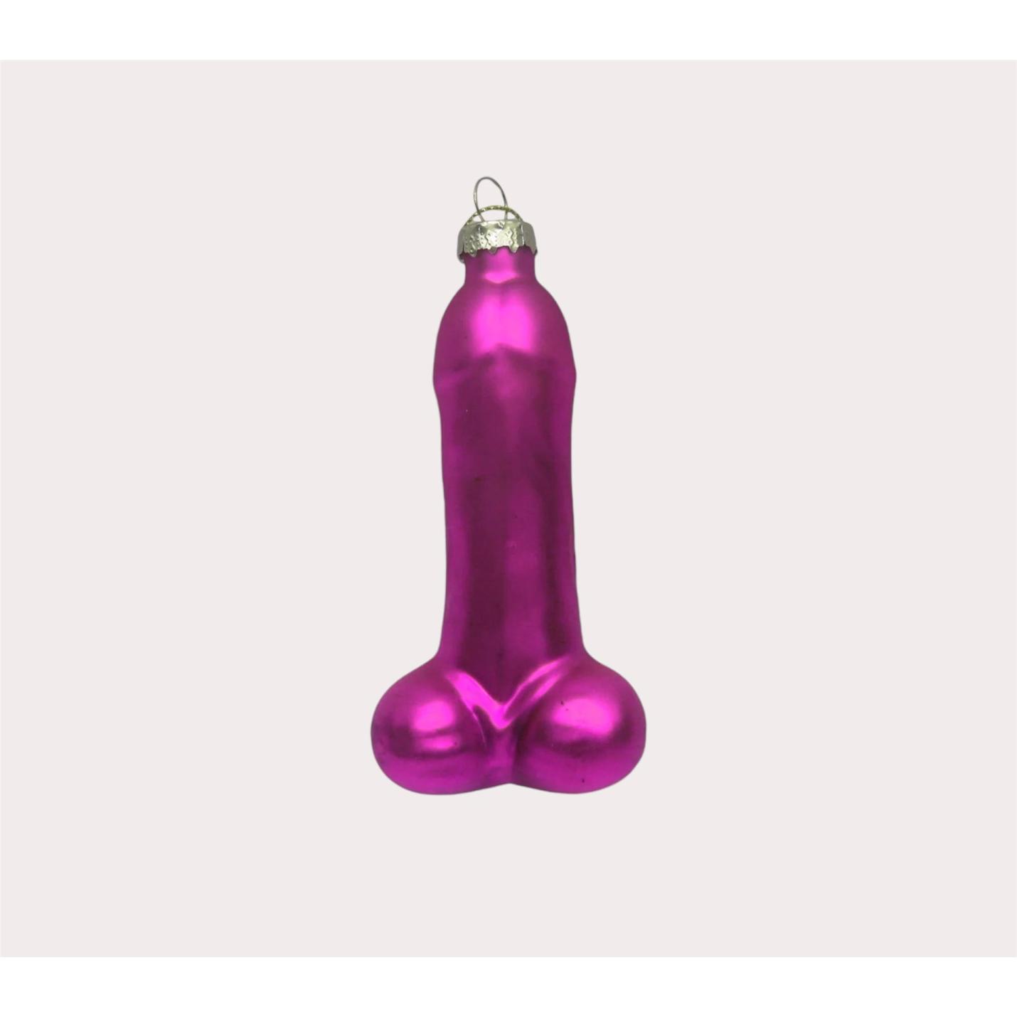Housevitamin Kerstornament Piemel paars