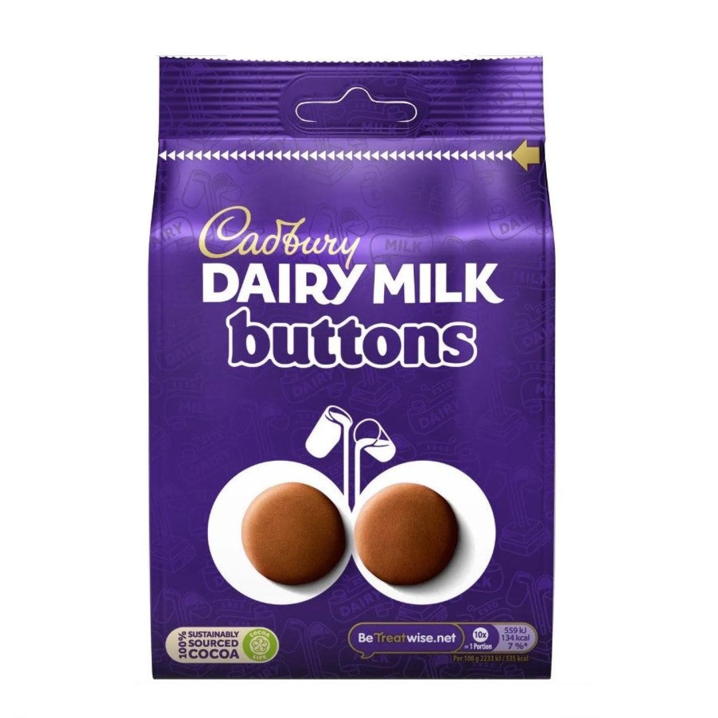 Cadbury Buttons Pouch, 119g