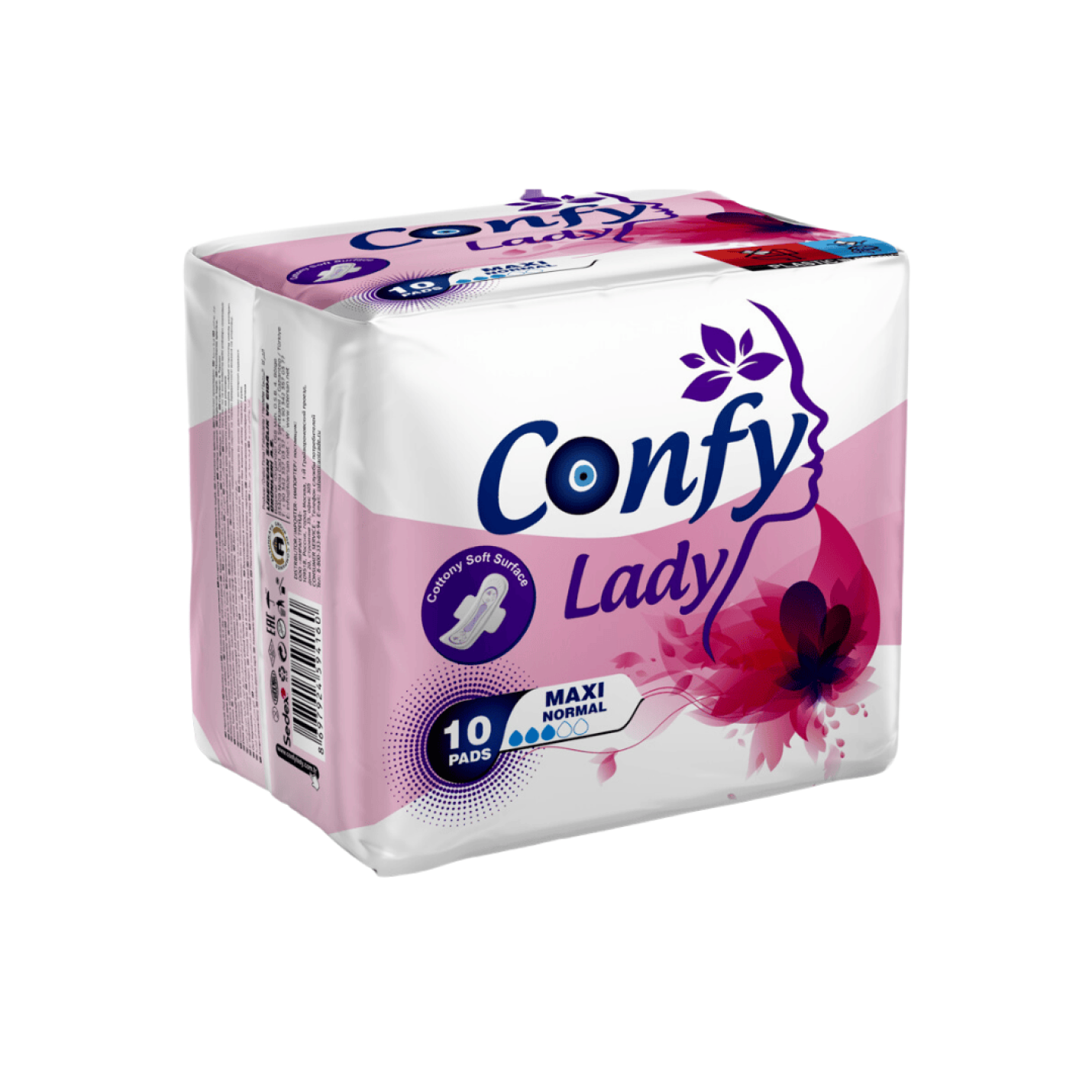 Lady Maxi Normal - 10 Stuks - Single Pack; Afbeelding: 2