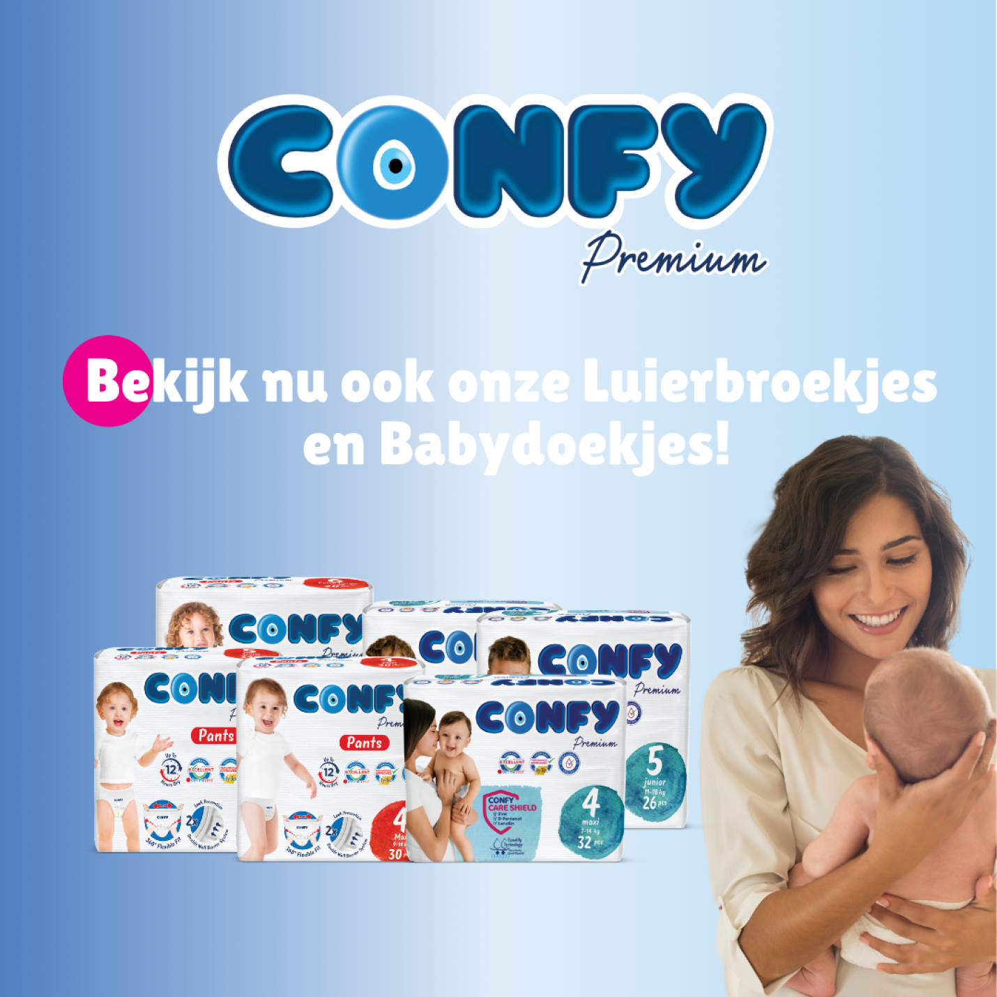 Soft Care Babydoekjes - 3x70 - Trio Pack; Afbeelding: 7