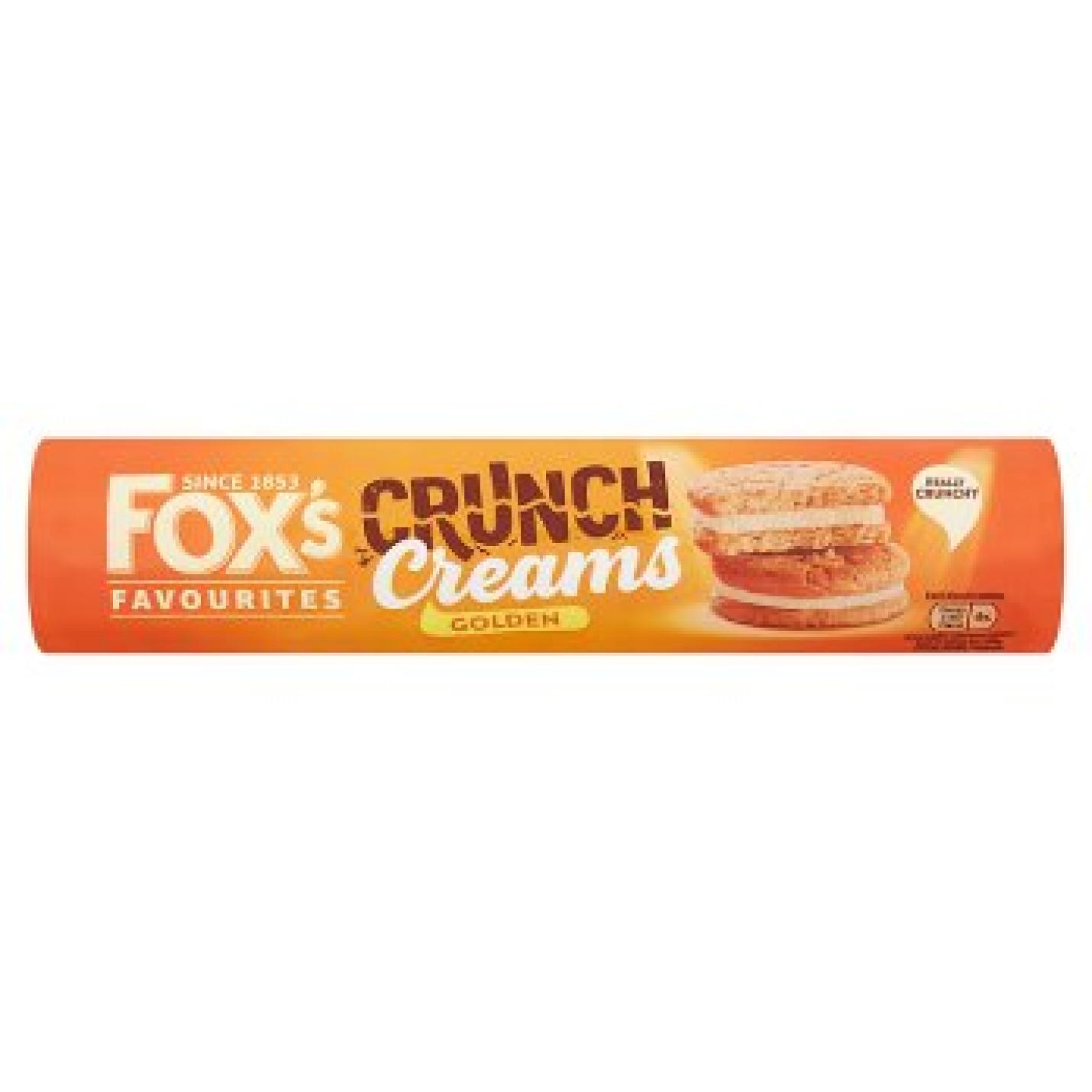 Foxs Favourites Crunch Creams Golden 200g
