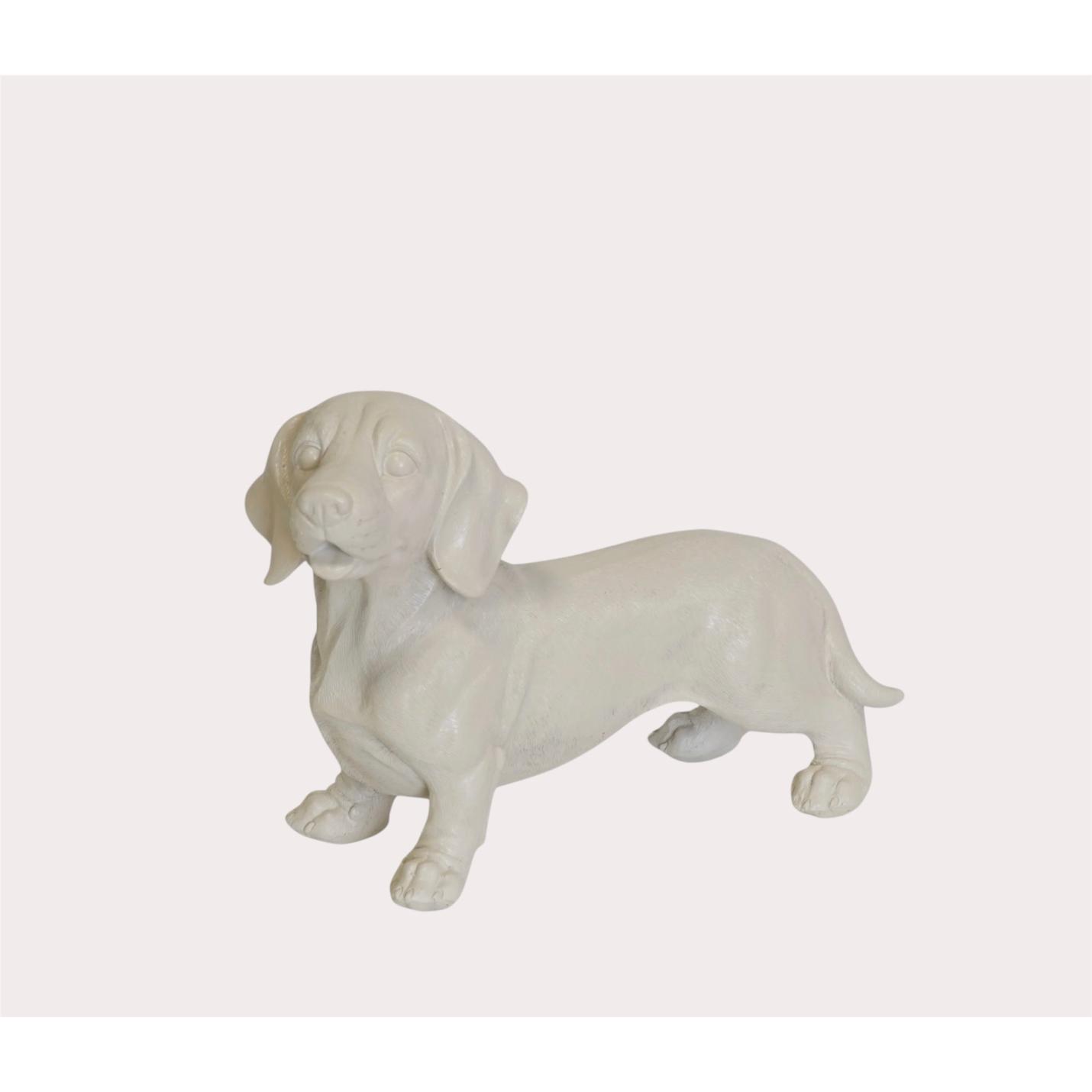 Housevitamin Teckel ornament Beige