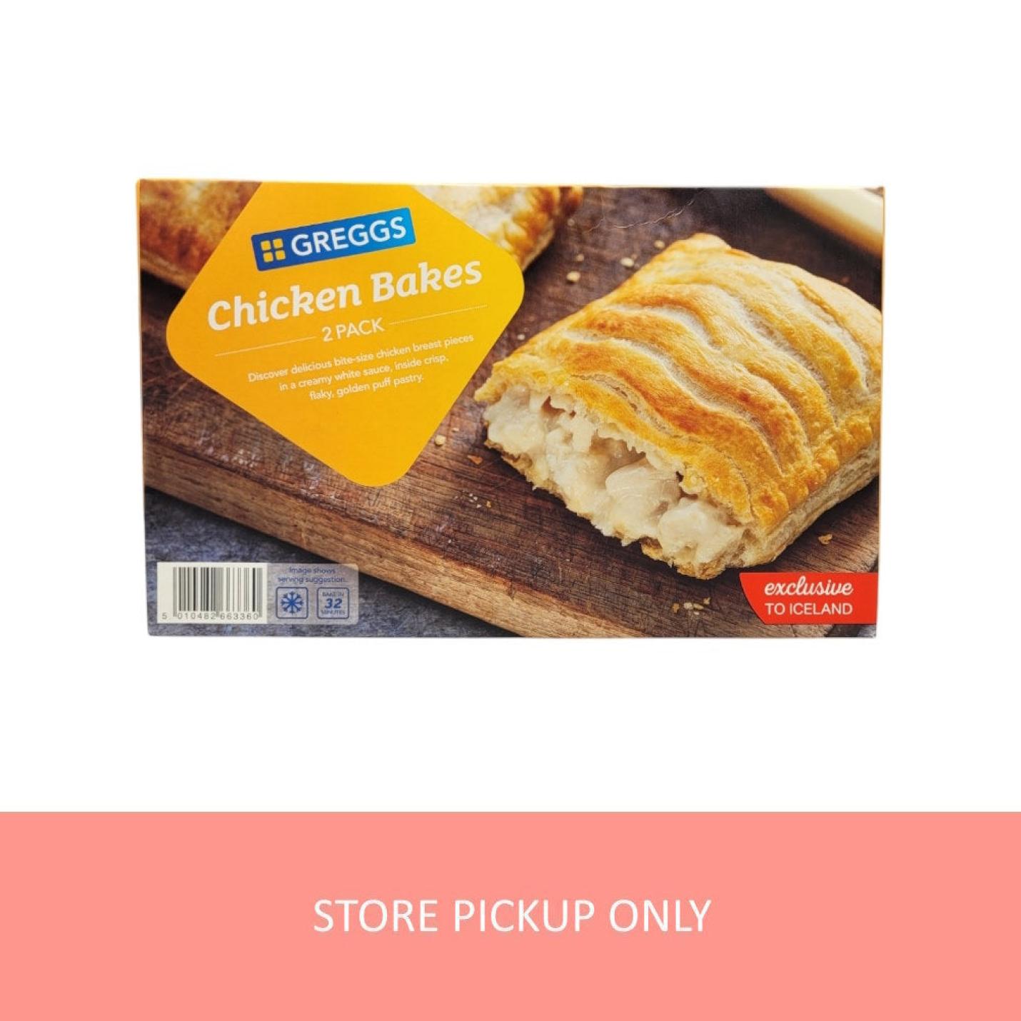 Greggs 2 Chicken Bakes 306g