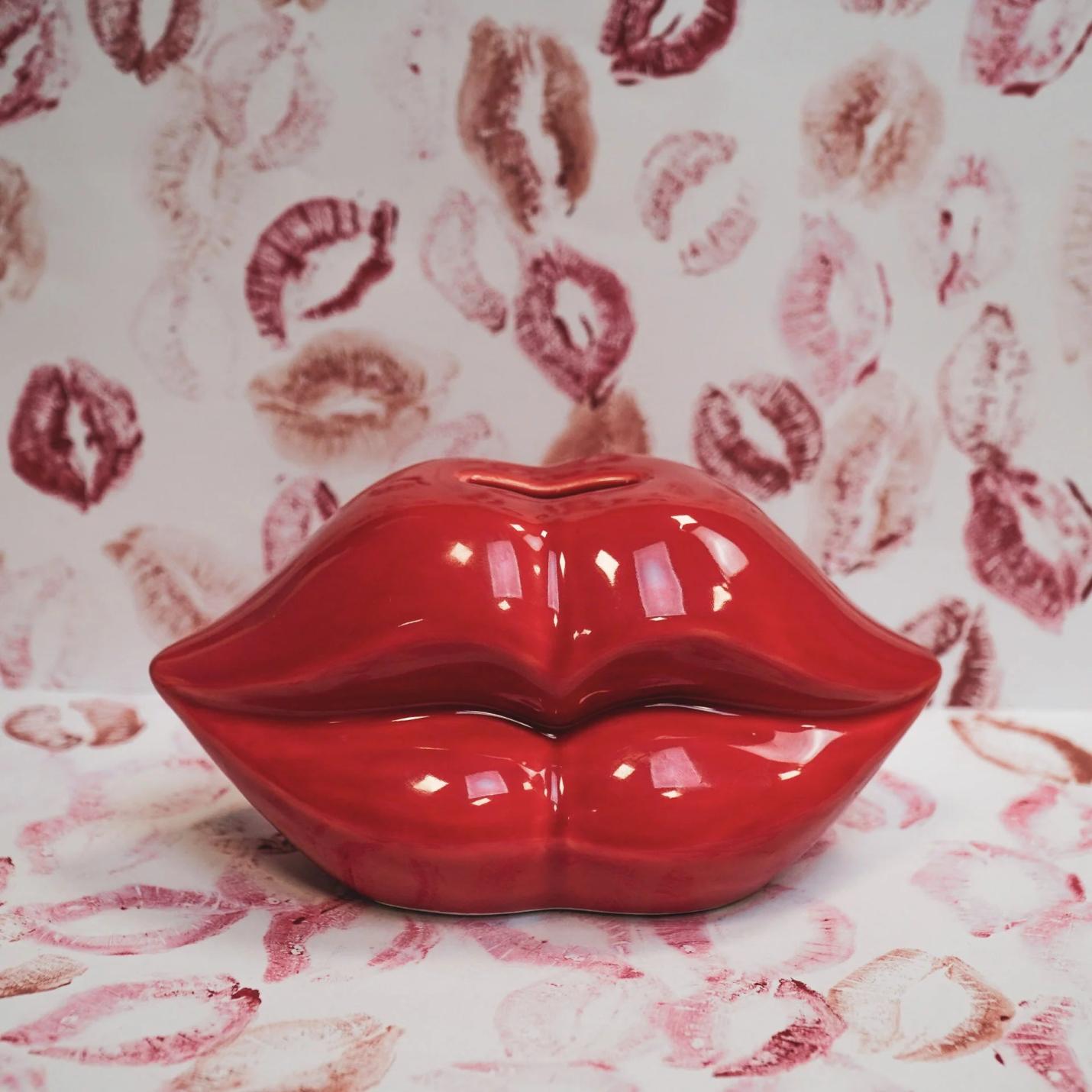 Housevitamin Spaarpot Lippen Rood; Afbeelding: 2