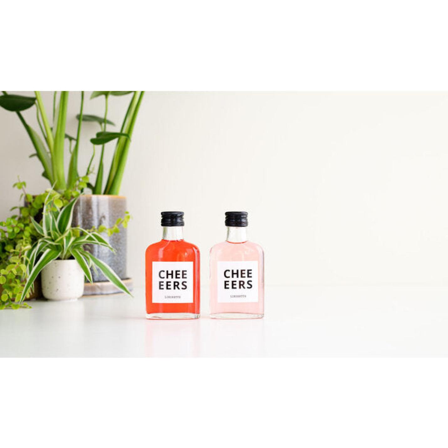 Bottle Language Cheeeers  Think-pink!  likorette; Afbeelding: 2