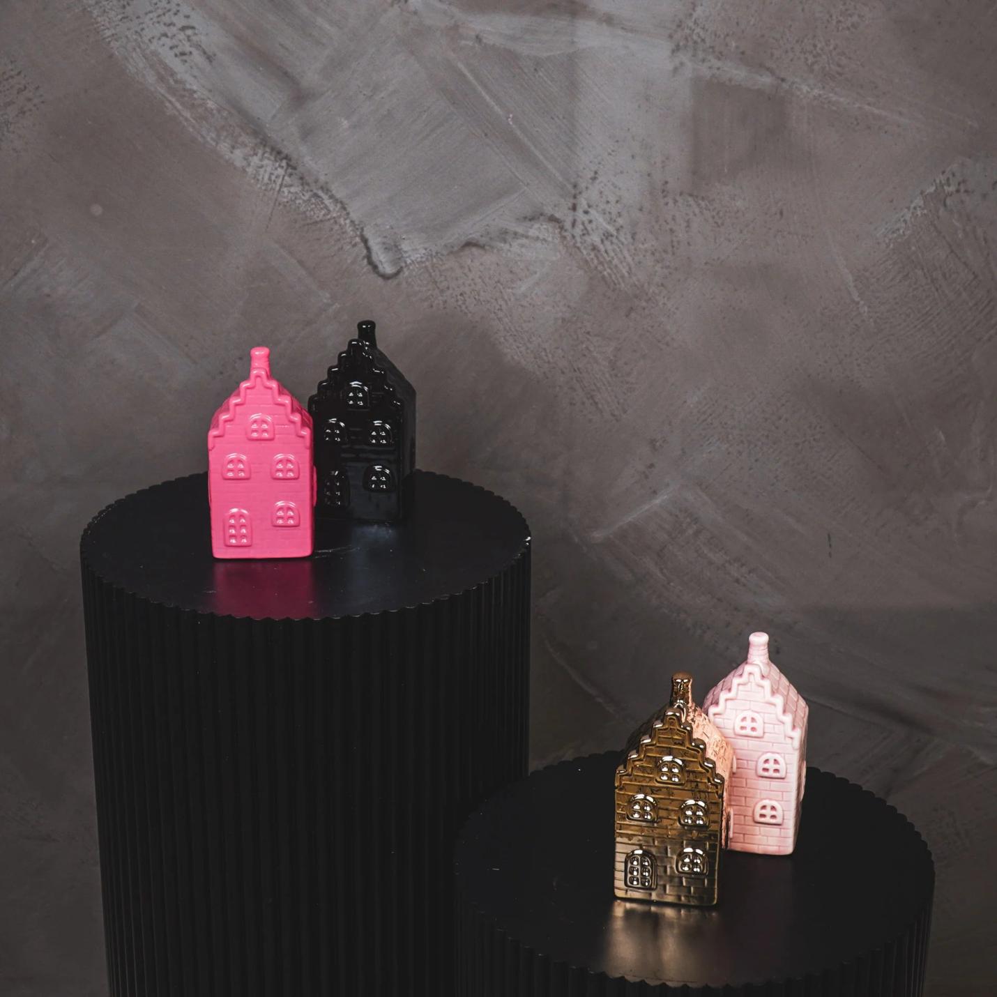 Housevitamin Spaarpot Huis Neon Roze; Afbeelding: 2