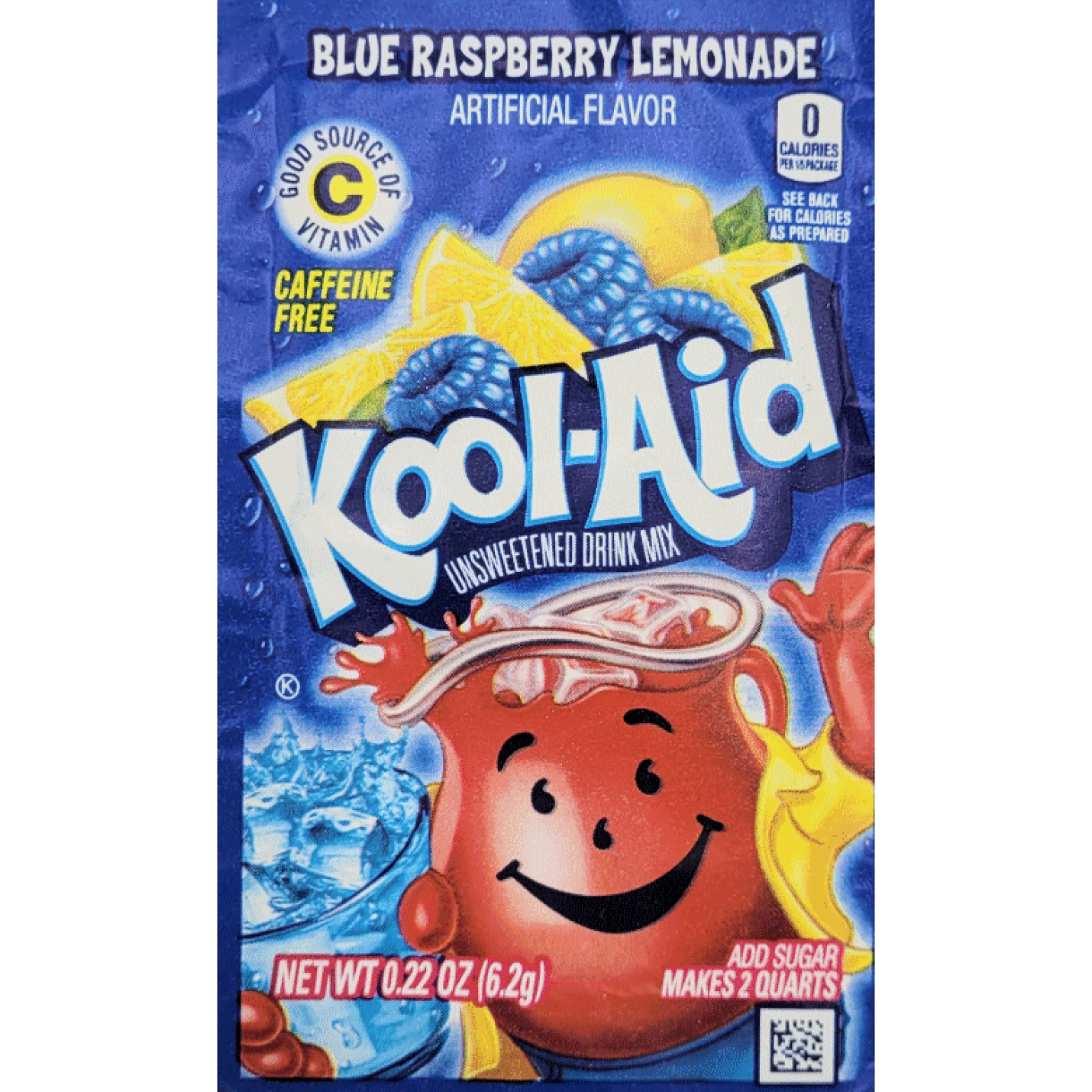 Kool-Aid Blue Raspberry sachet, 6.2g