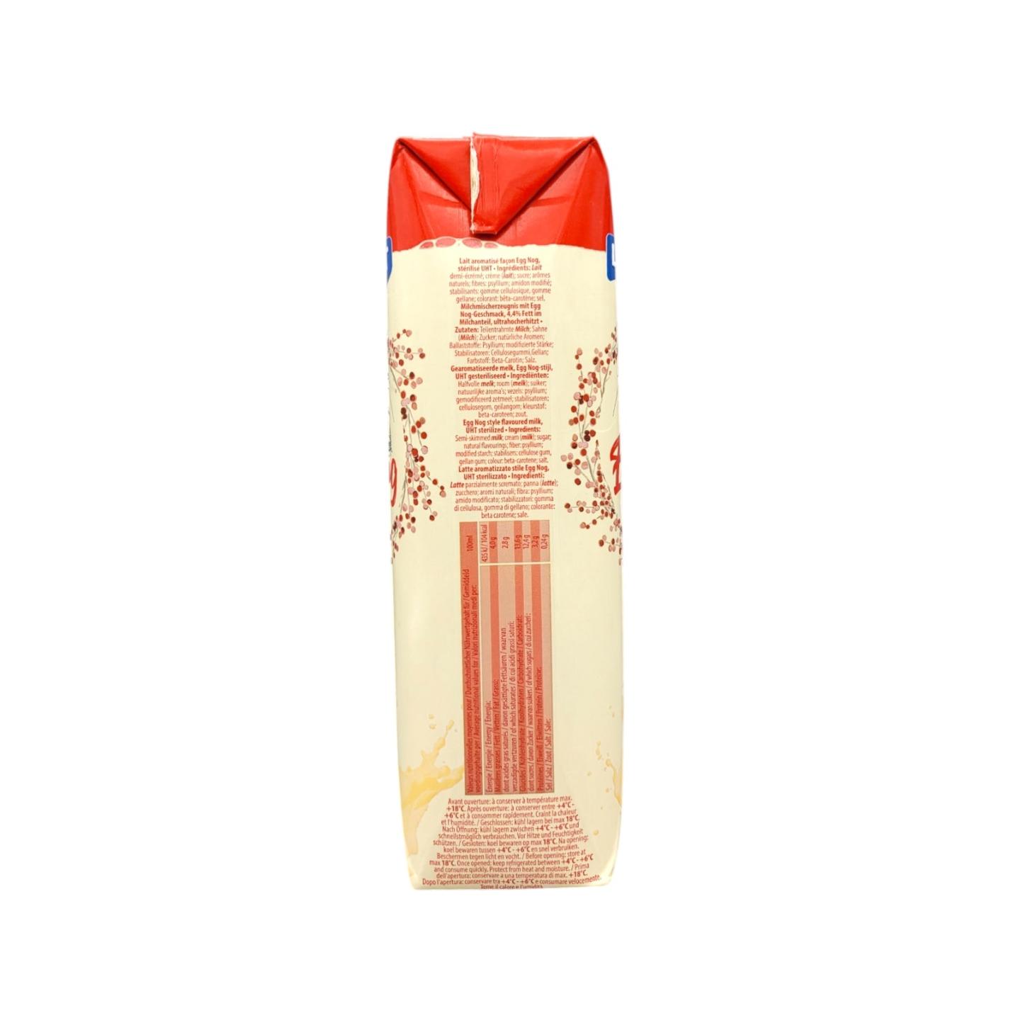 Luxlait Eggnog 1l ingredients