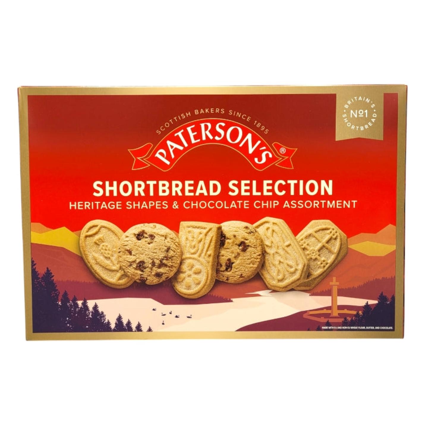 Paterson's Heritage Chocolate Chip Shortbread, 500g