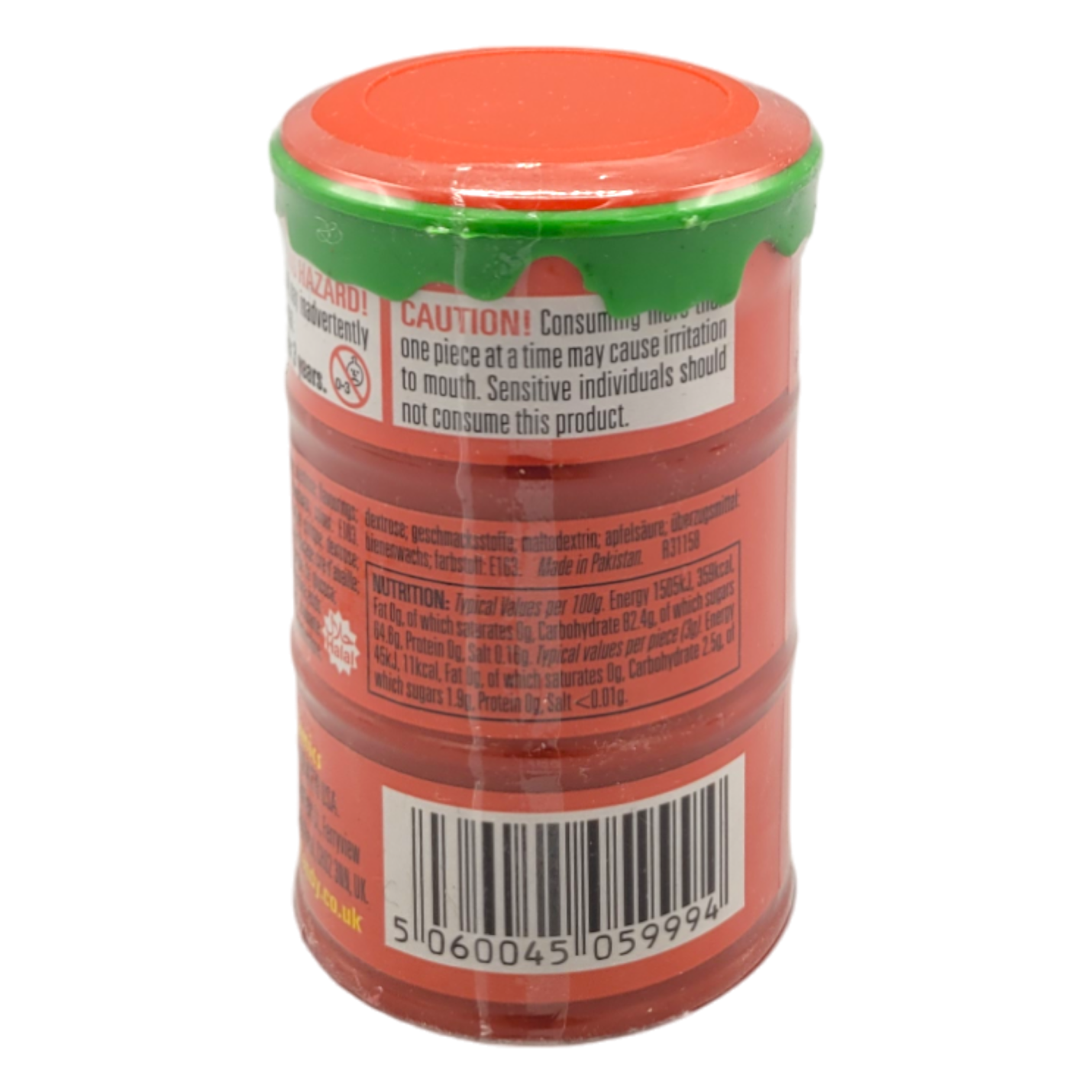 Toxic Waste, Red sour candy, 42g; Afbeelding: 3
