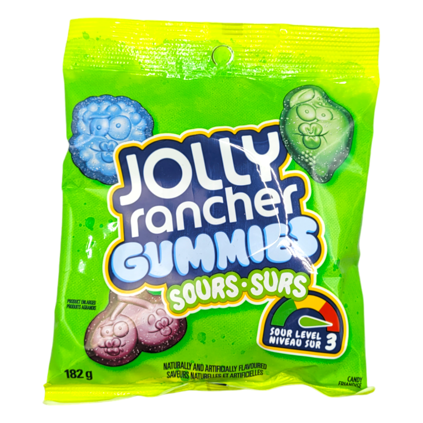 Jolly Rancher Gummies Sours Original, 182g