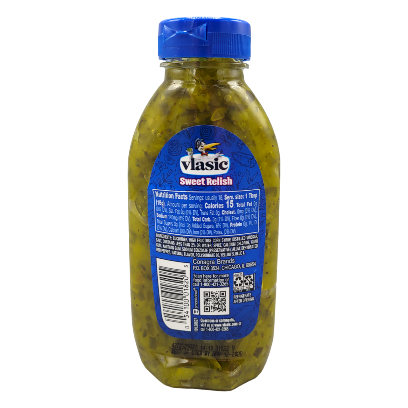 Vlasic Homestyle Sweet Relish, 266ml - 2