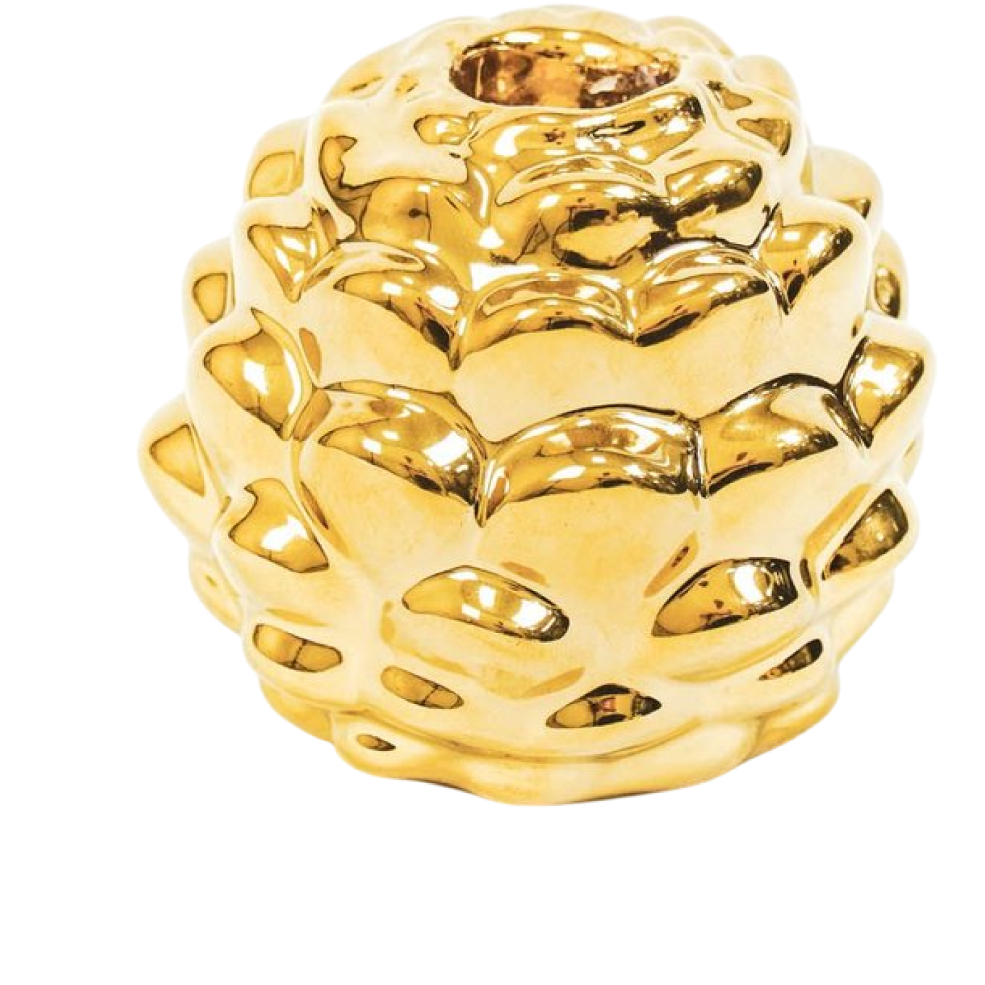 Housevitamin  Dennenappel kandelaar  Goud Small