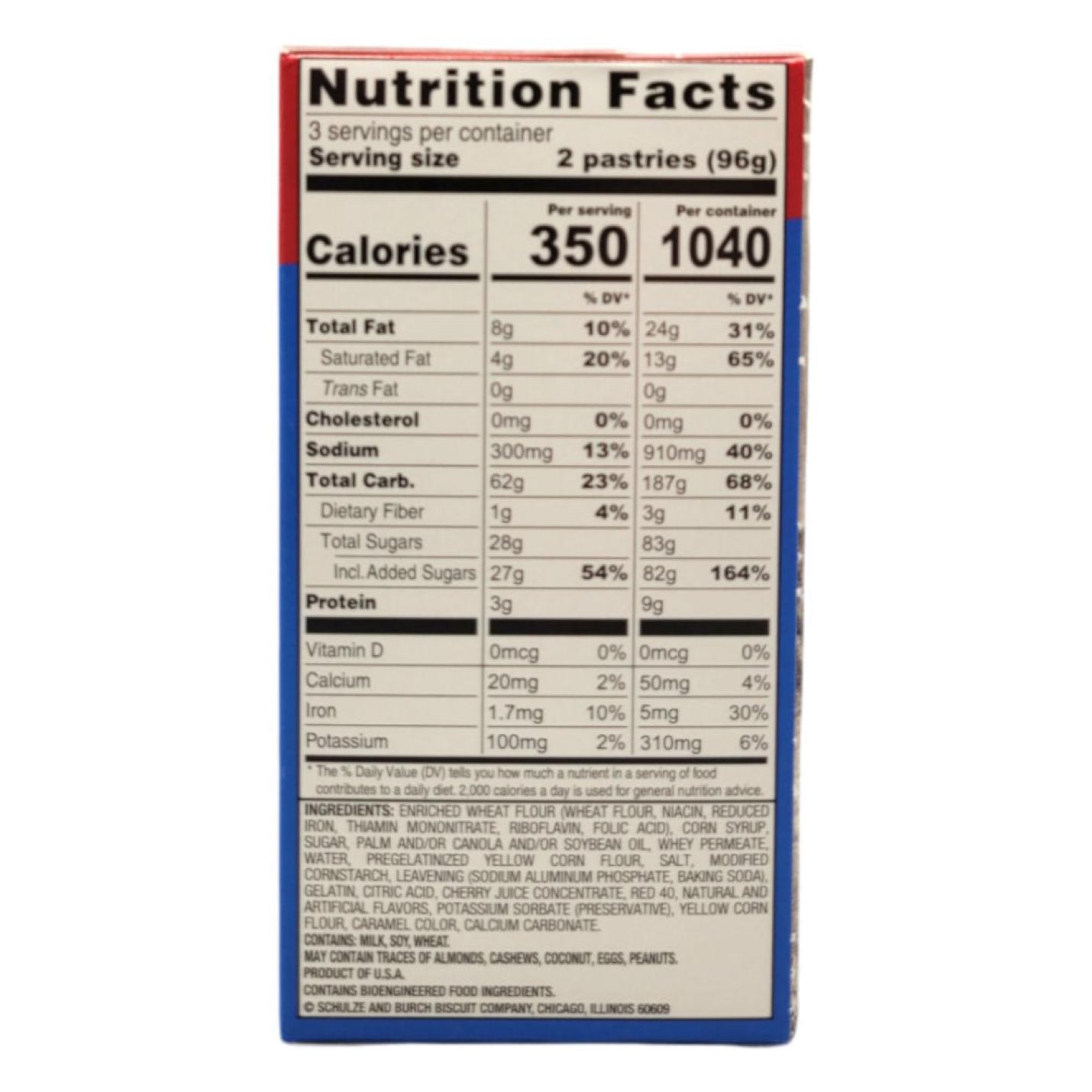 Toast'em Pop-ups Frosted Cherry, 288g; Afbeelding: 2