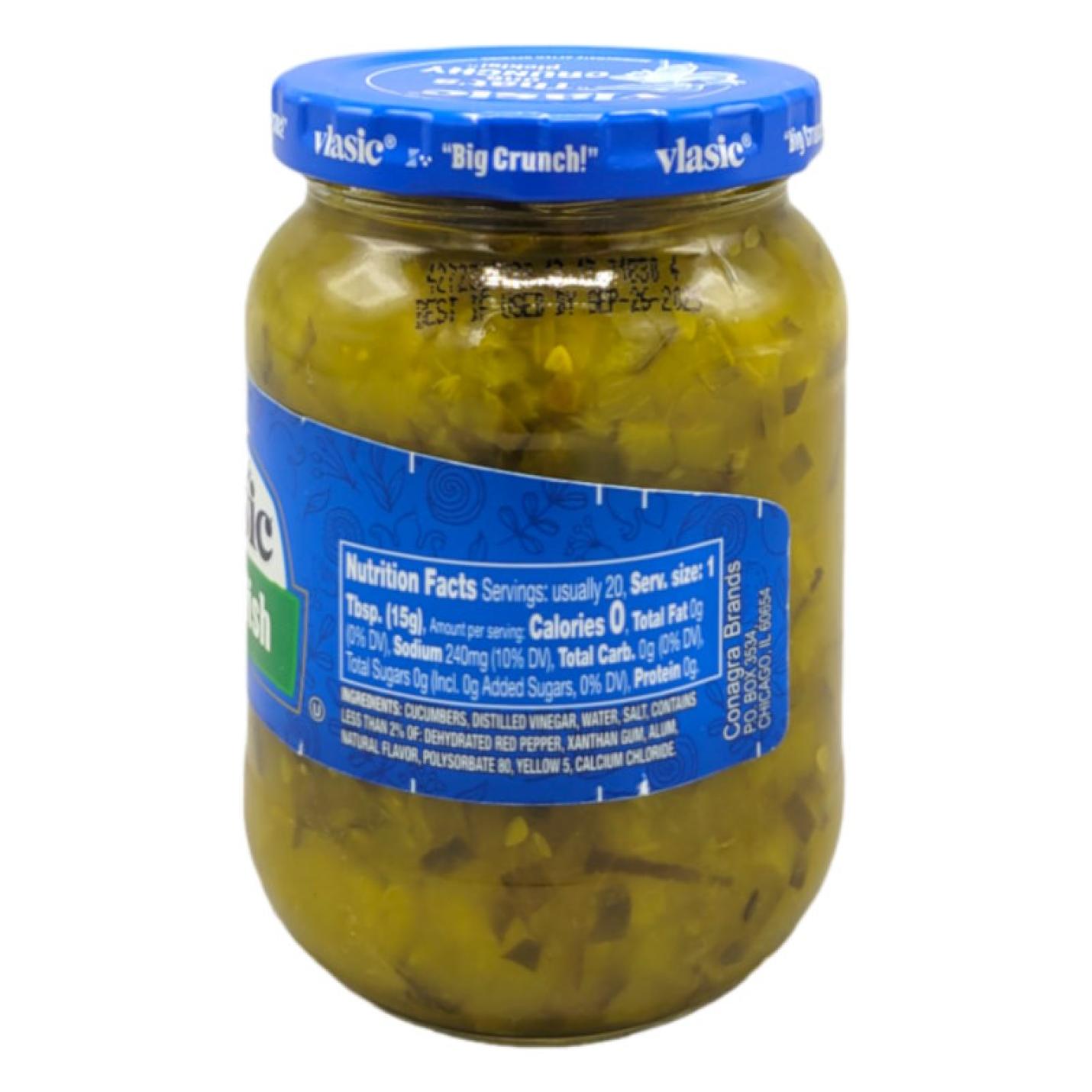 Vlasic Dill Relish Ingredients