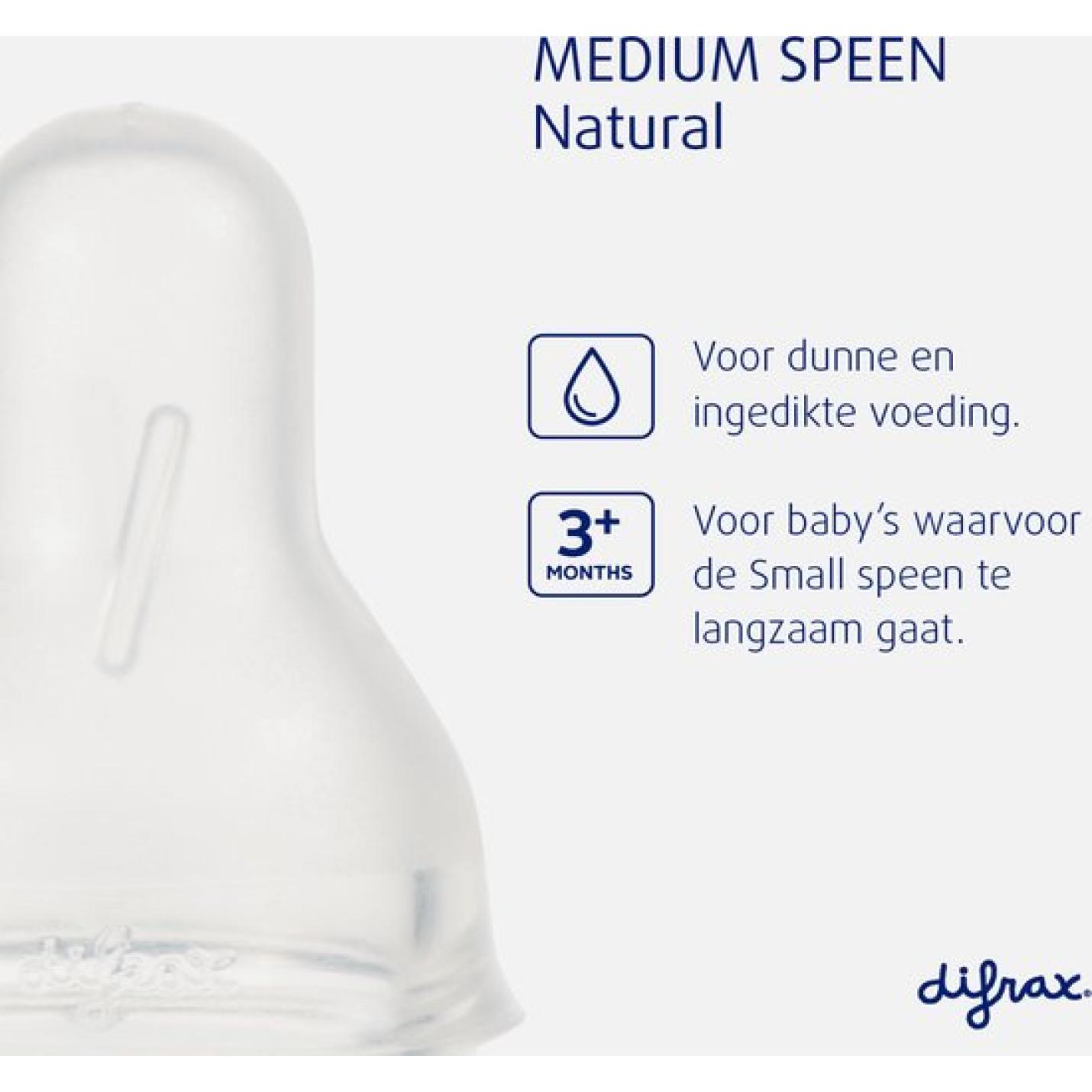 Difrax Flessenspeen Natural Medium; Afbeelding: 2