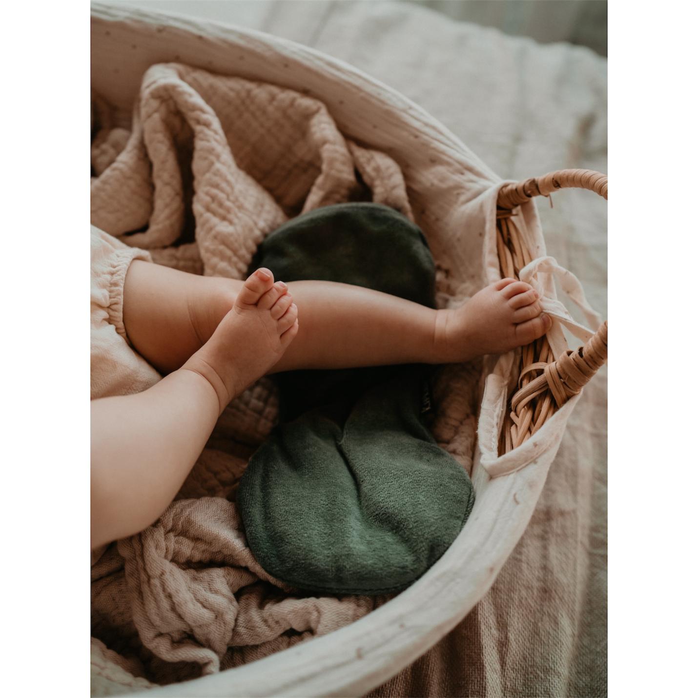 KipKep-woller- Calming Green-bij voetjes baby