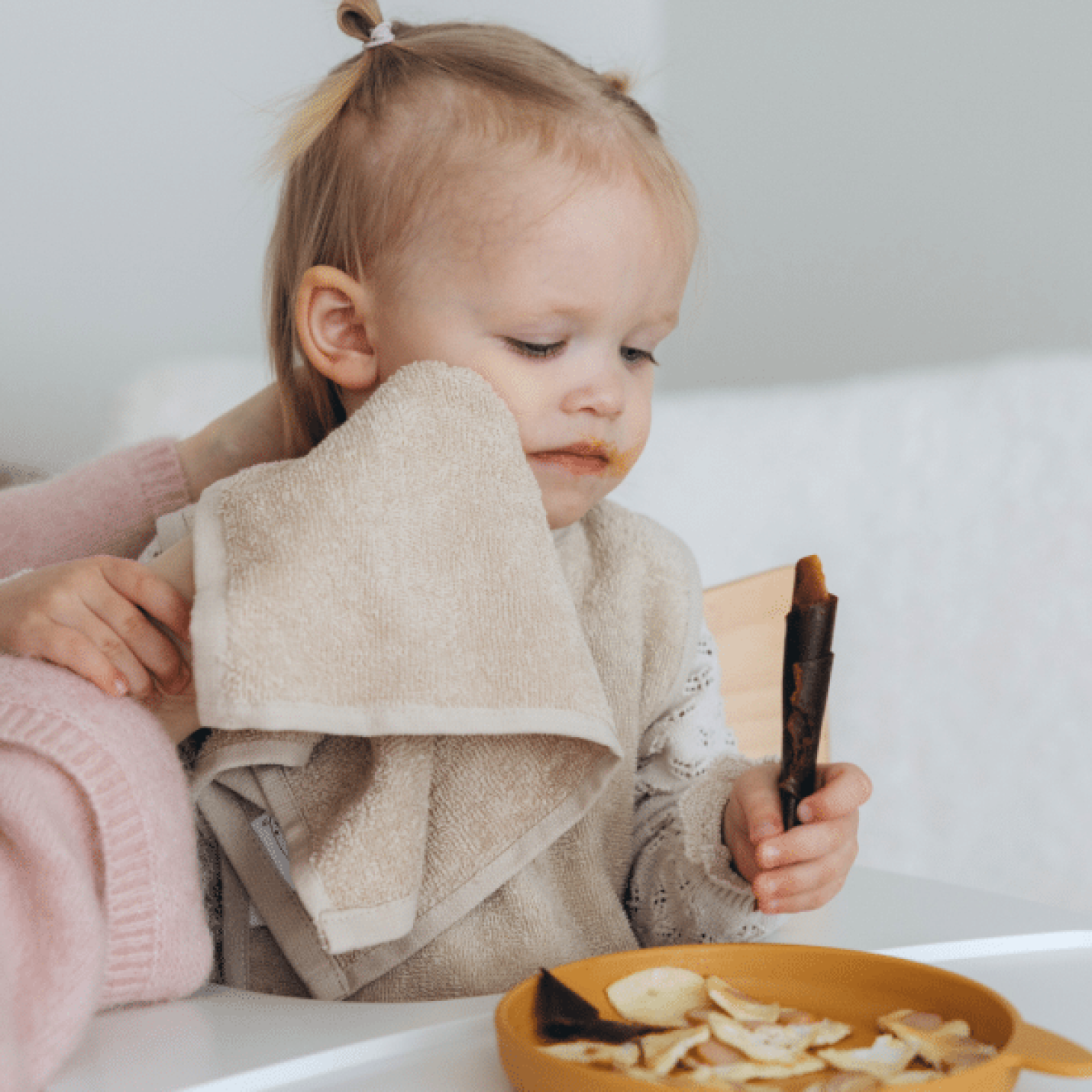Spuugdoek Zandsteengrijs; Afbeelding: 2