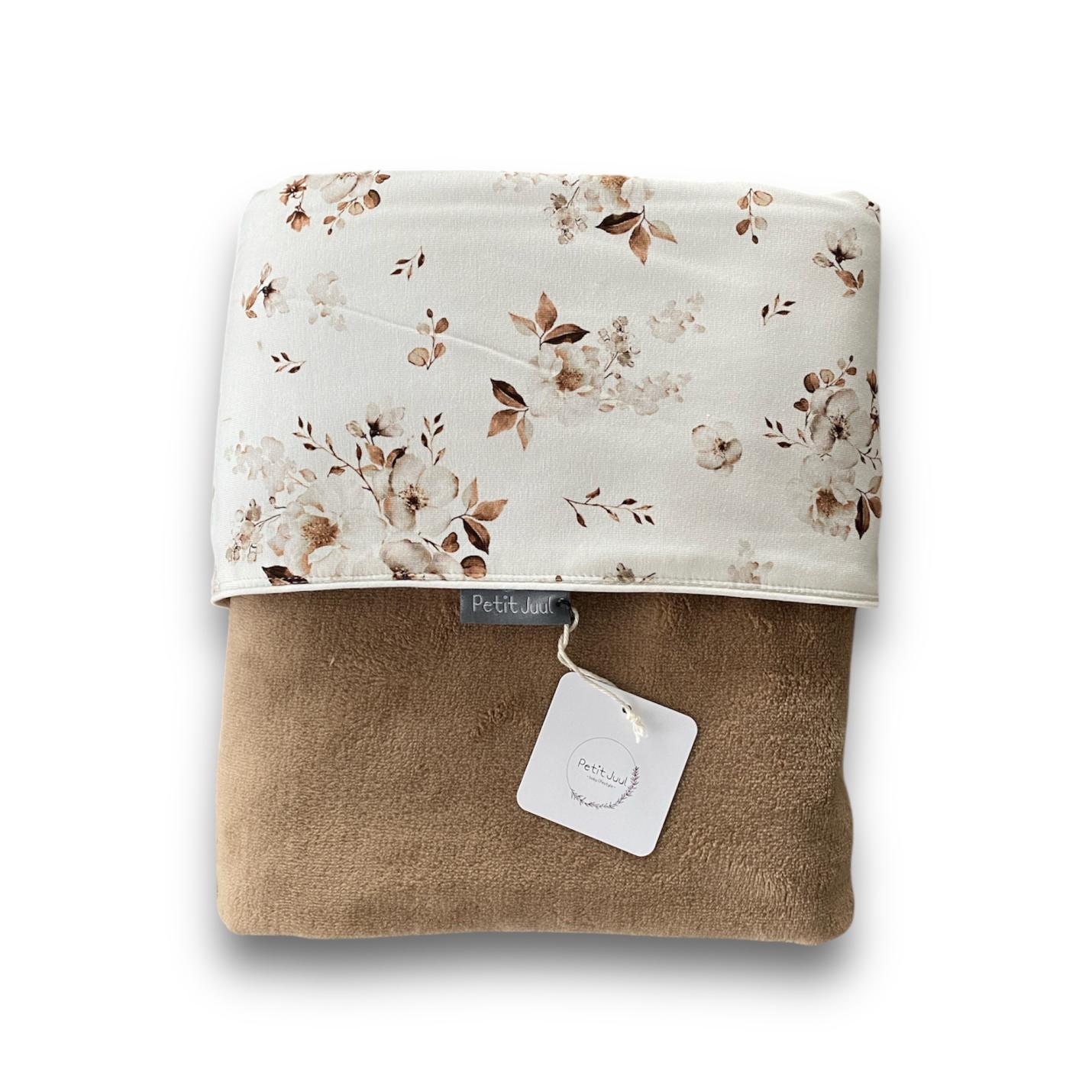wiegdeken -magnolia-teddy